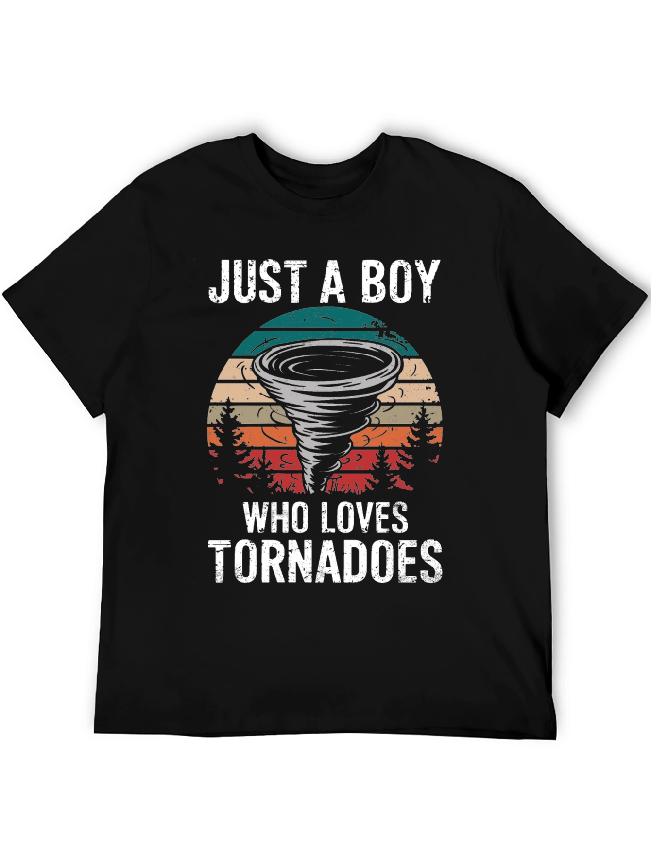 Just a Boy Who Loves Tornadoes T-Shirt