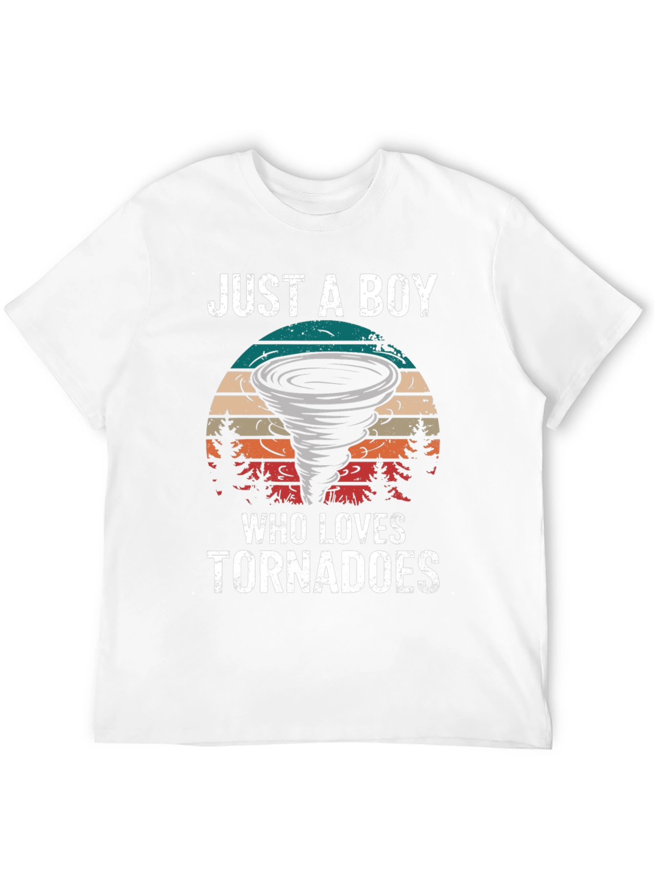 Just a Boy Who Loves Tornadoes T-Shirt