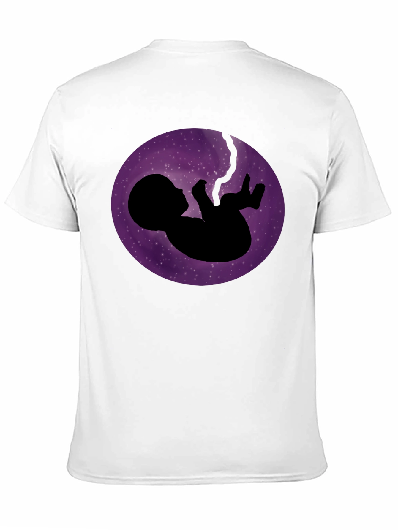 Cosmic Fetus T-Shirt - Black Graphic Tee