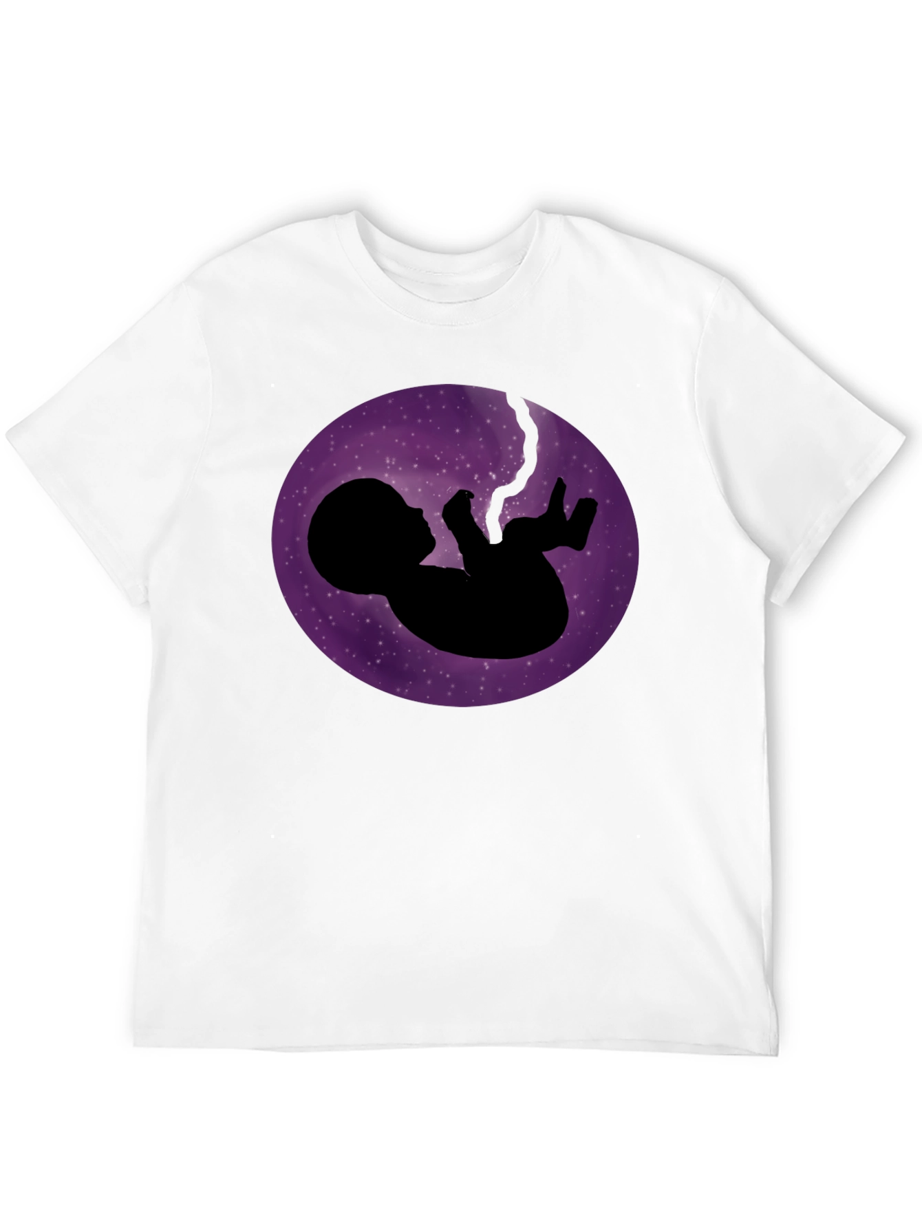 Cosmic Fetus T-Shirt - Black Graphic Tee