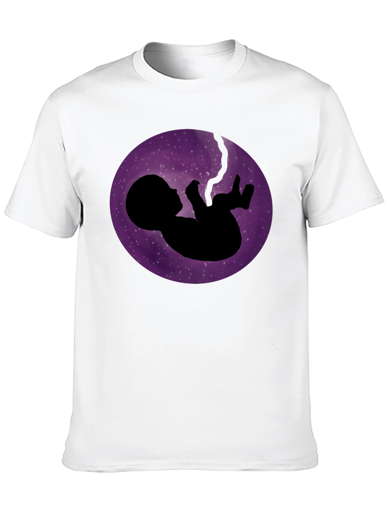 Cosmic Fetus T-Shirt - Black Graphic Tee
