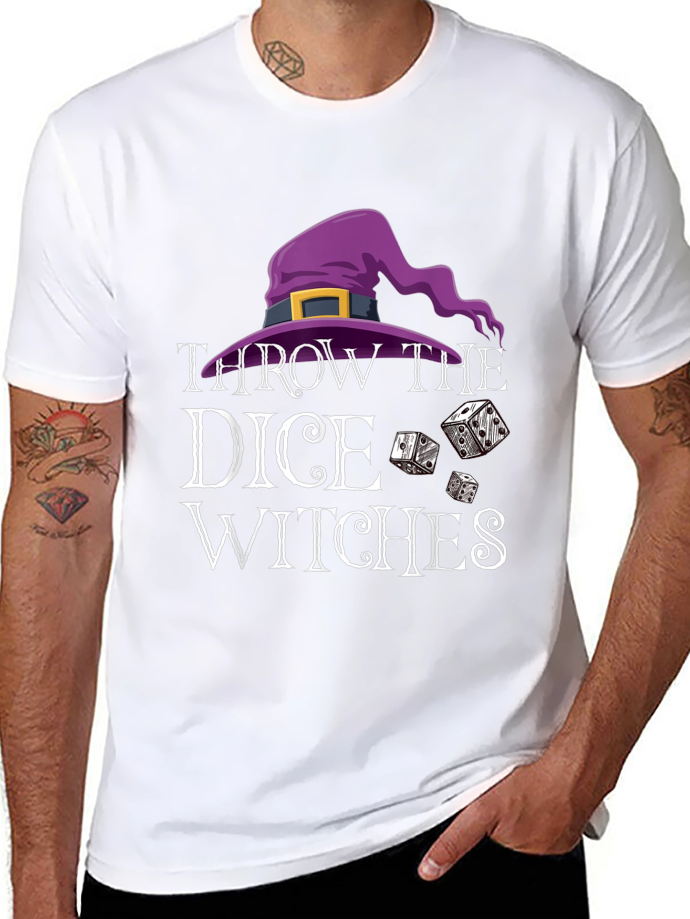 Throw The Dice Witches T-Shirt