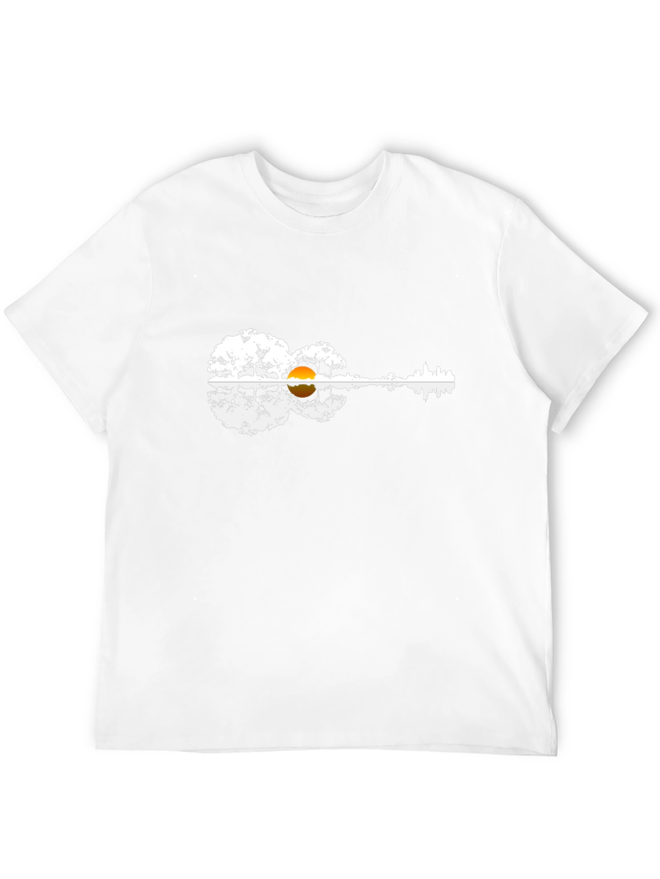 Guitar Landscape Graphic Tee