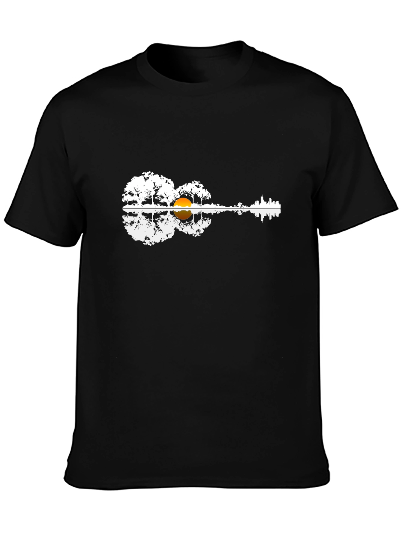 Guitar Landscape Graphic Tee