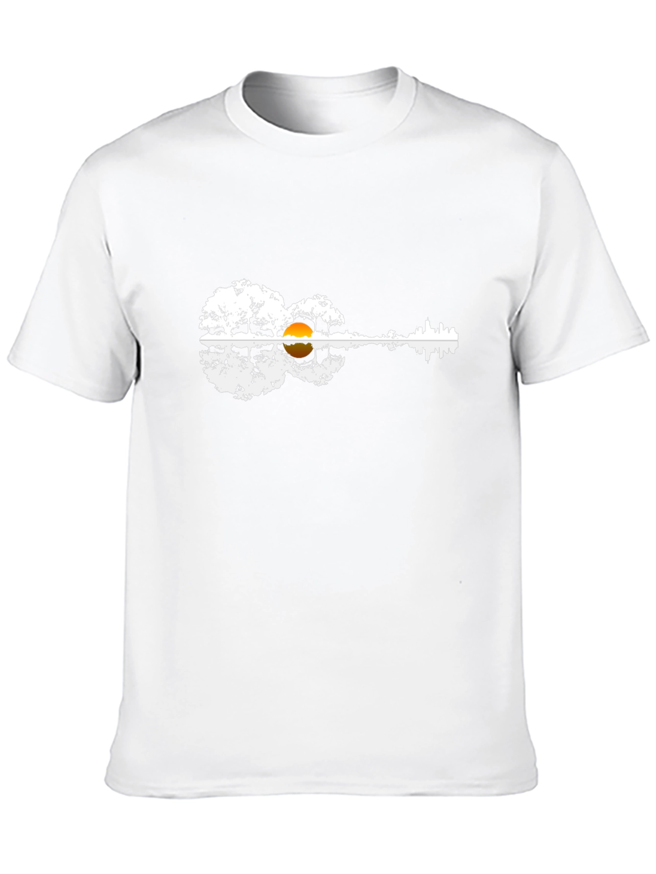 Guitar Landscape Graphic Tee