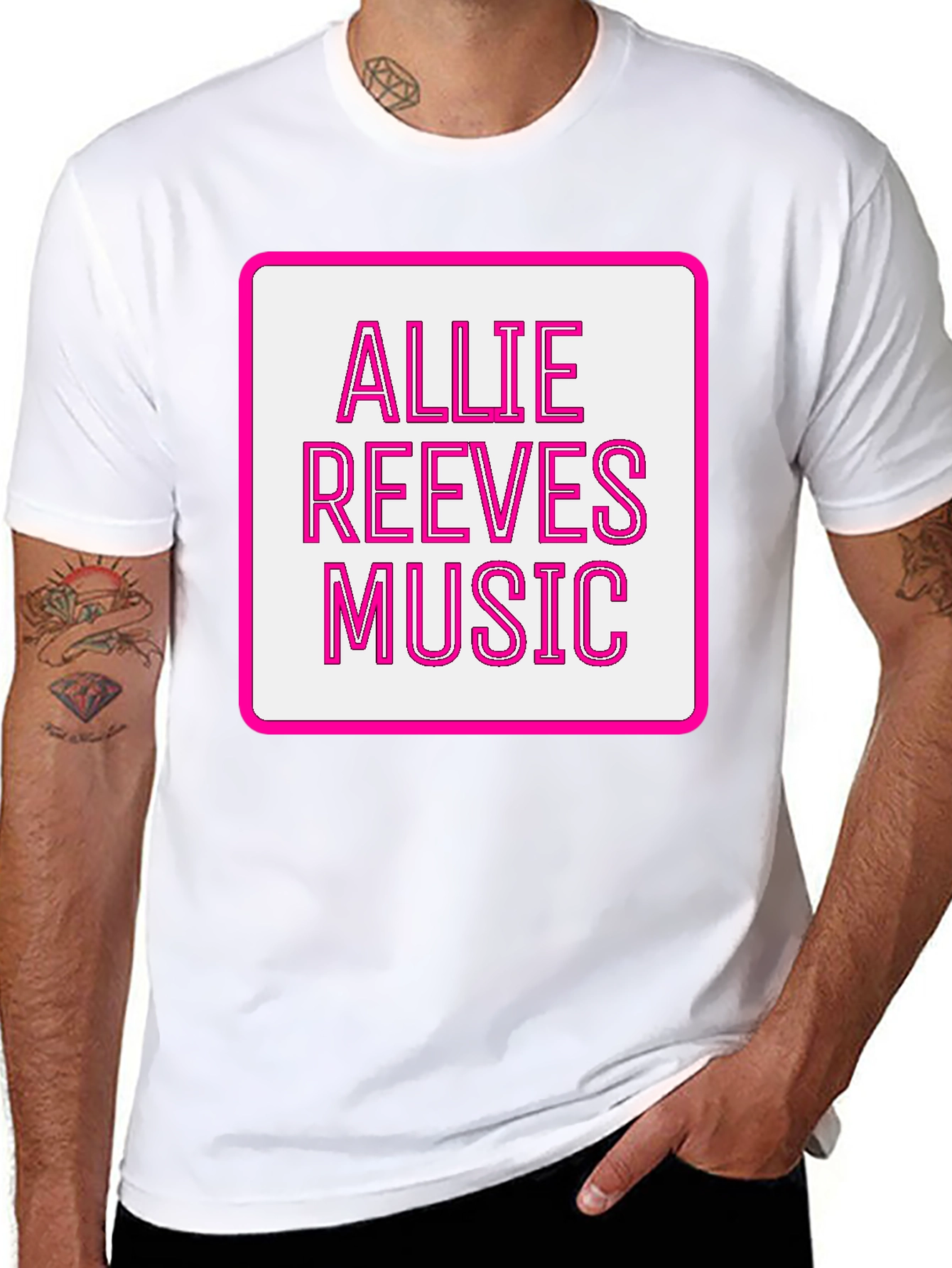Allie Reeves Music Graphic Tee