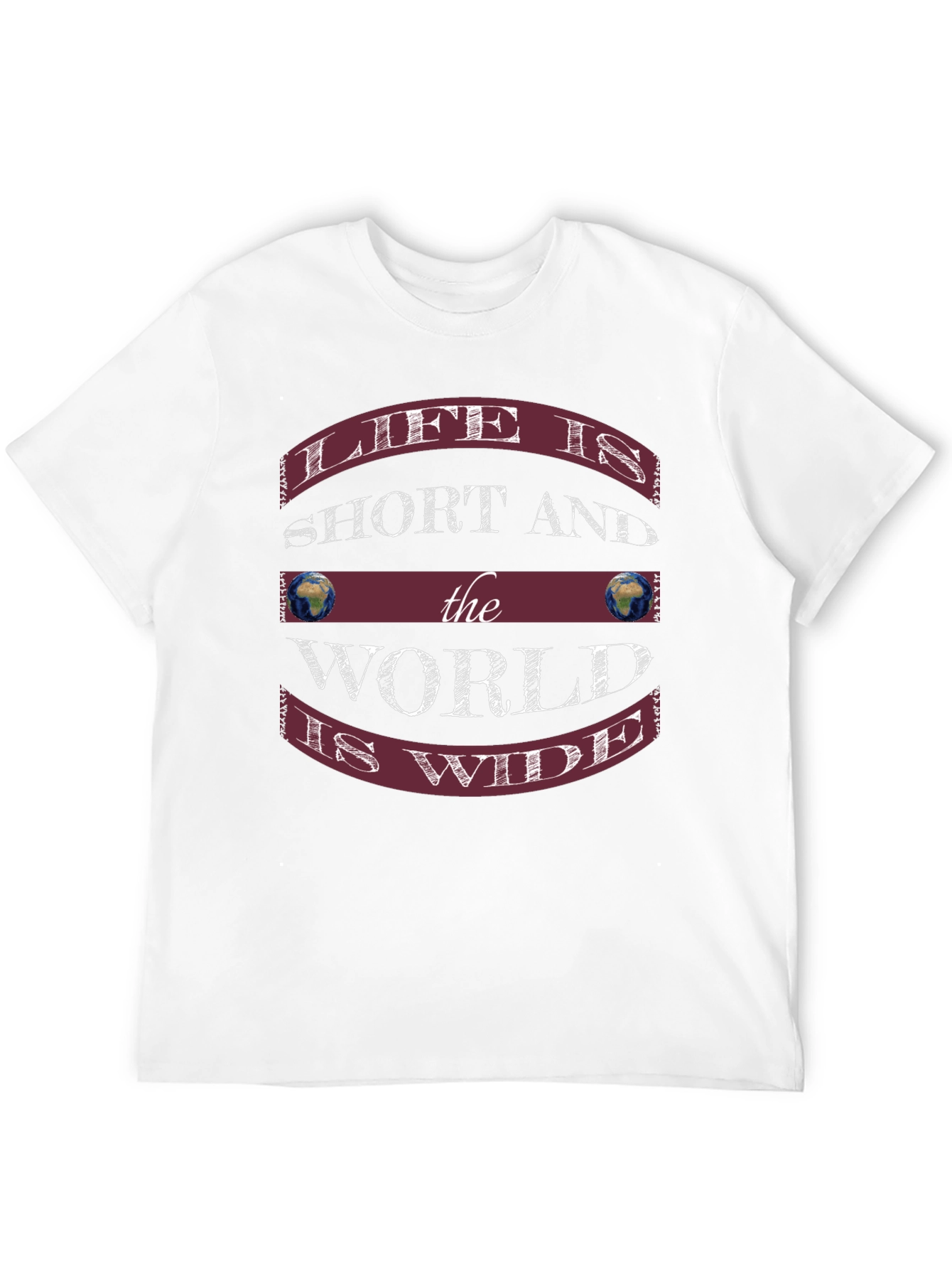 Life Is Short Black Graphic Tee