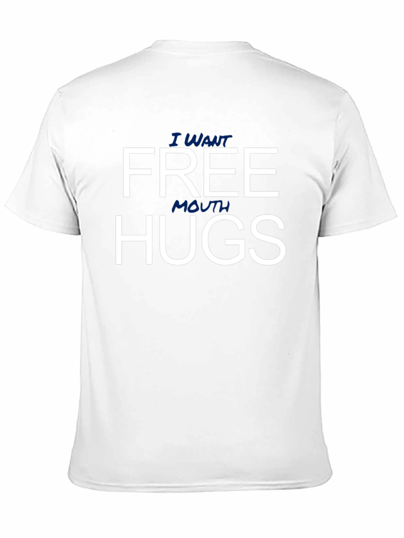 Funny Free Mouth Hugs Graphic T-Shirt