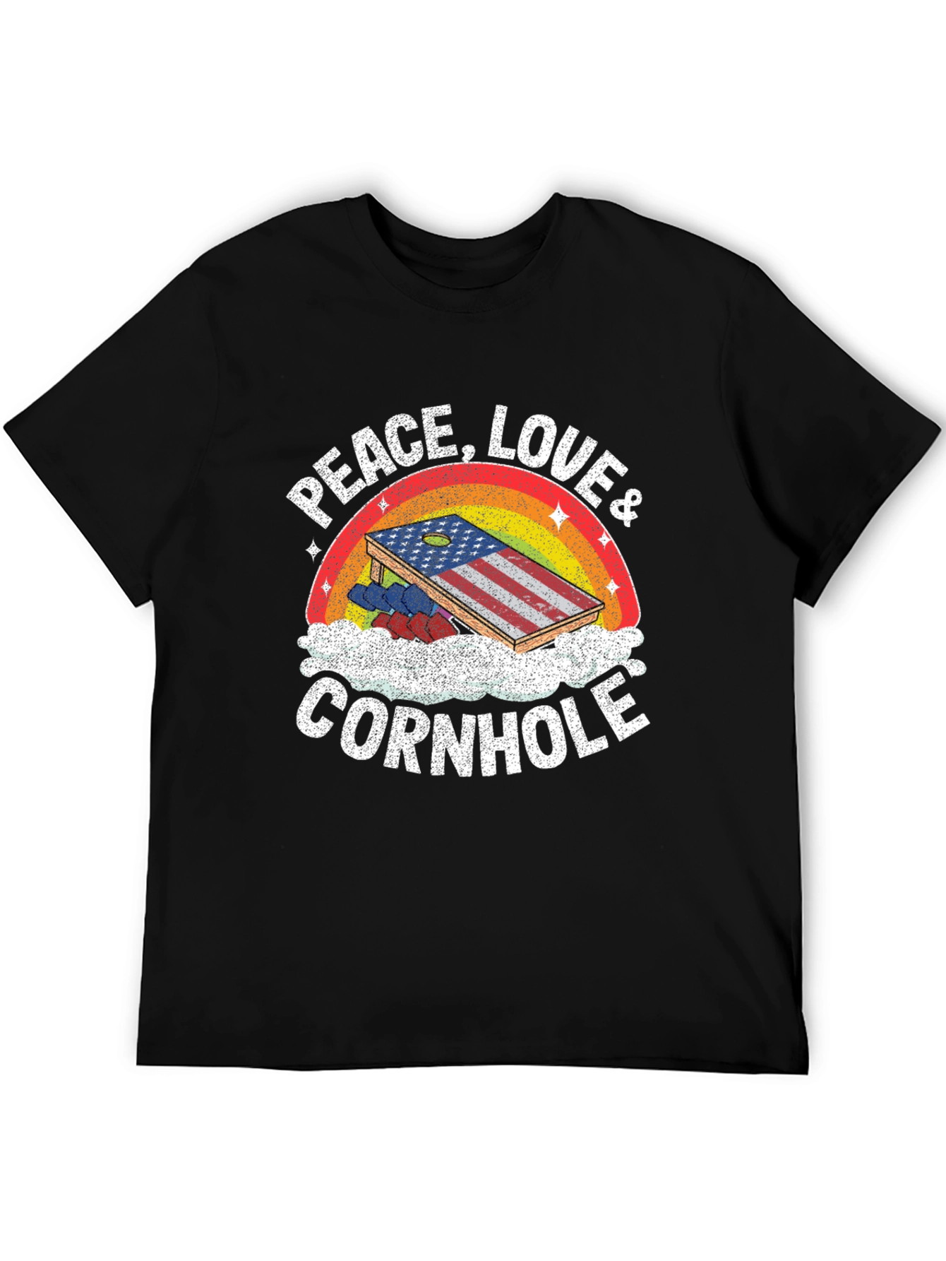 Peace Love Cornhole T-Shirt