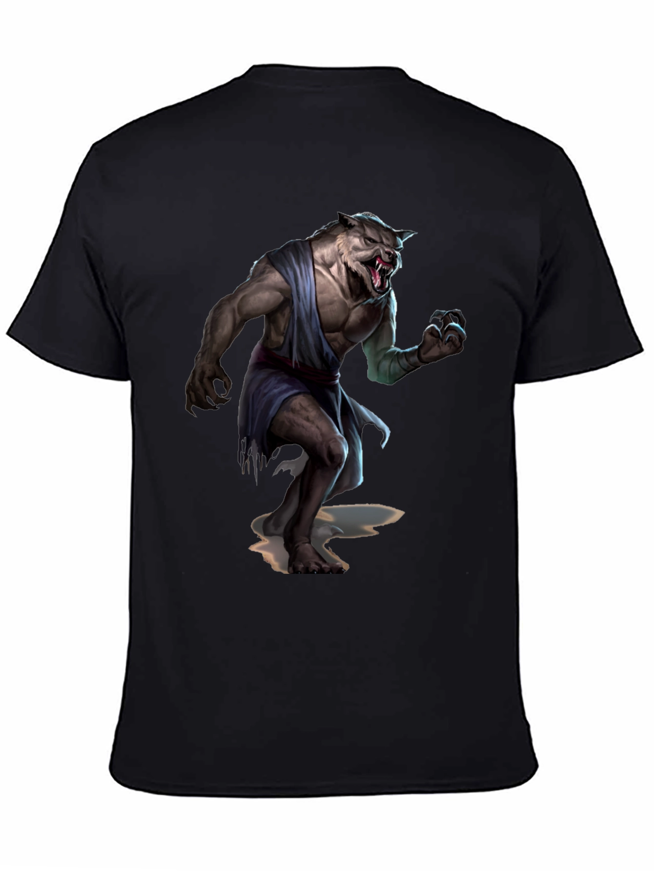Werewolf Graphic T-Shirt - Unleash Your Inner Beast!