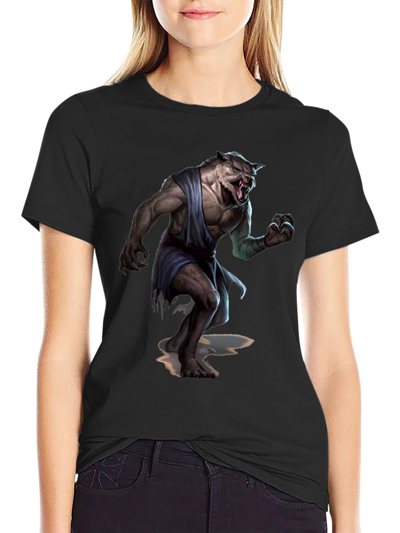 Werewolf Graphic T-Shirt - Unleash Your Inner Beast!