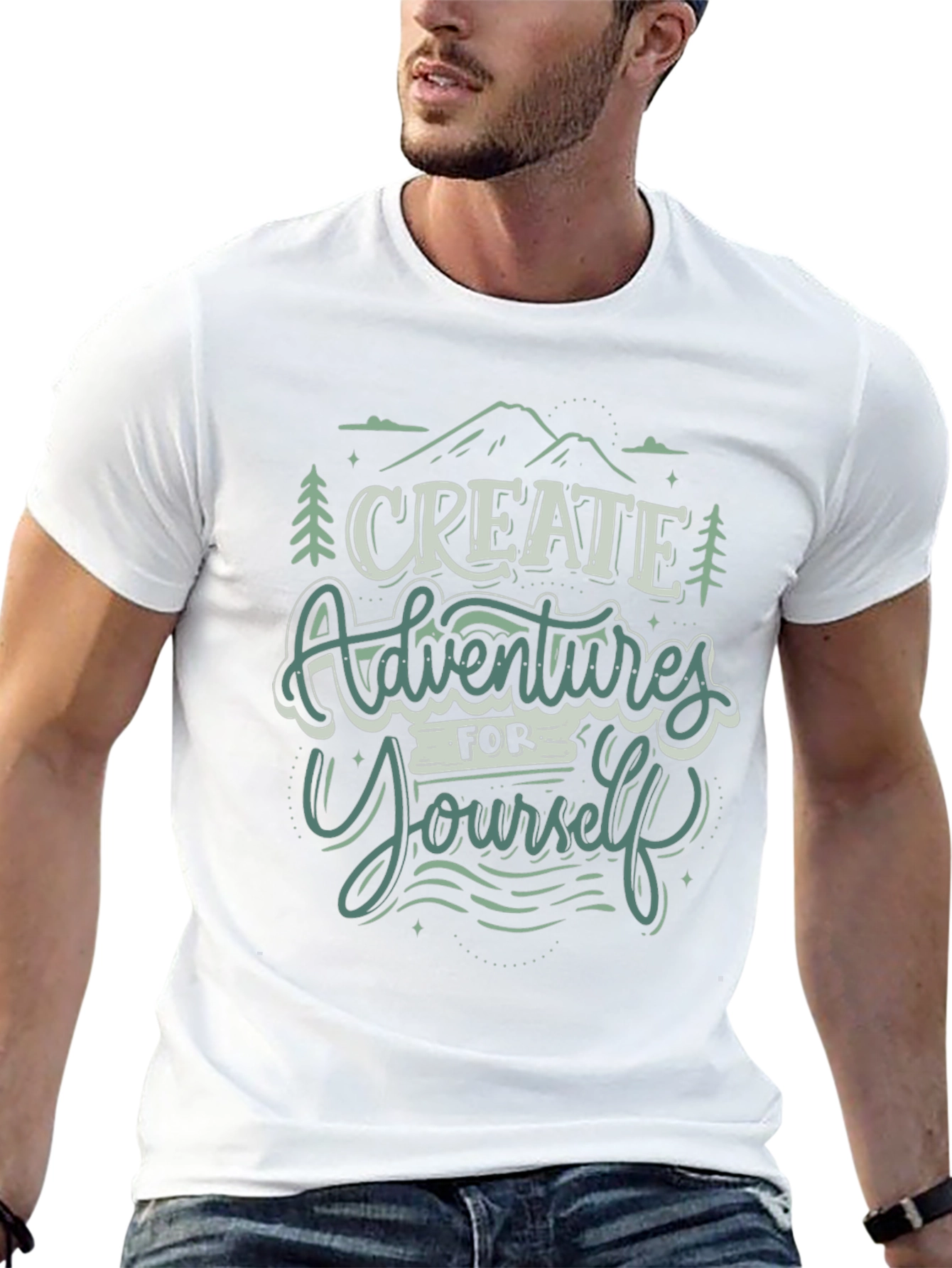 Create Adventures Graphic Tee - Black