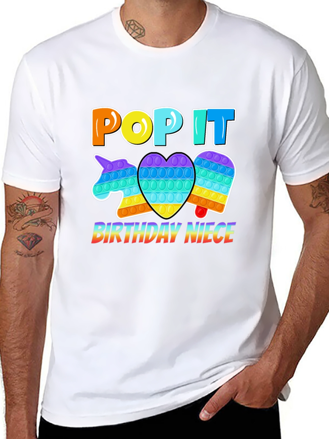Pop It Birthday Niece T-Shirt