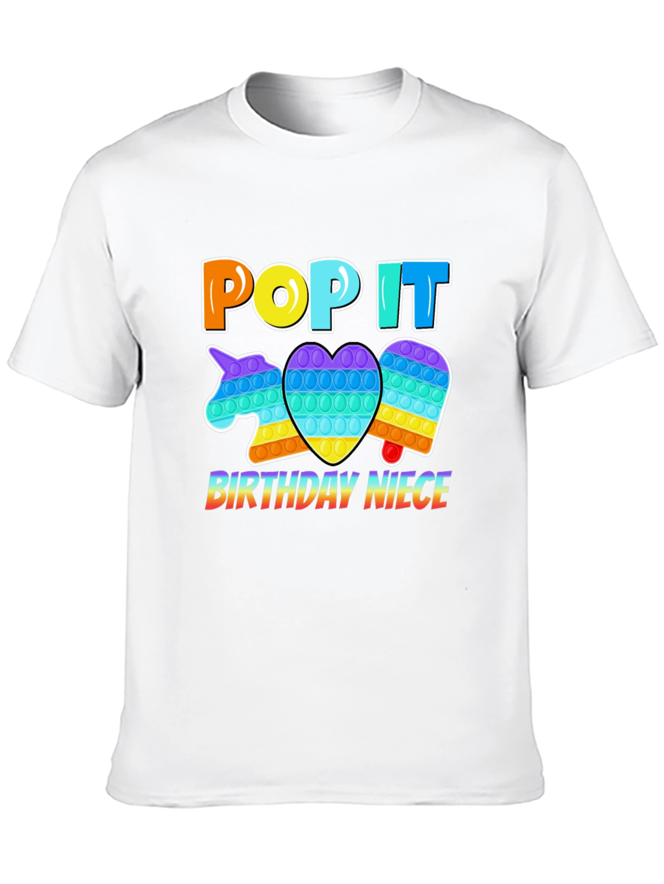 Pop It Birthday Niece T-Shirt