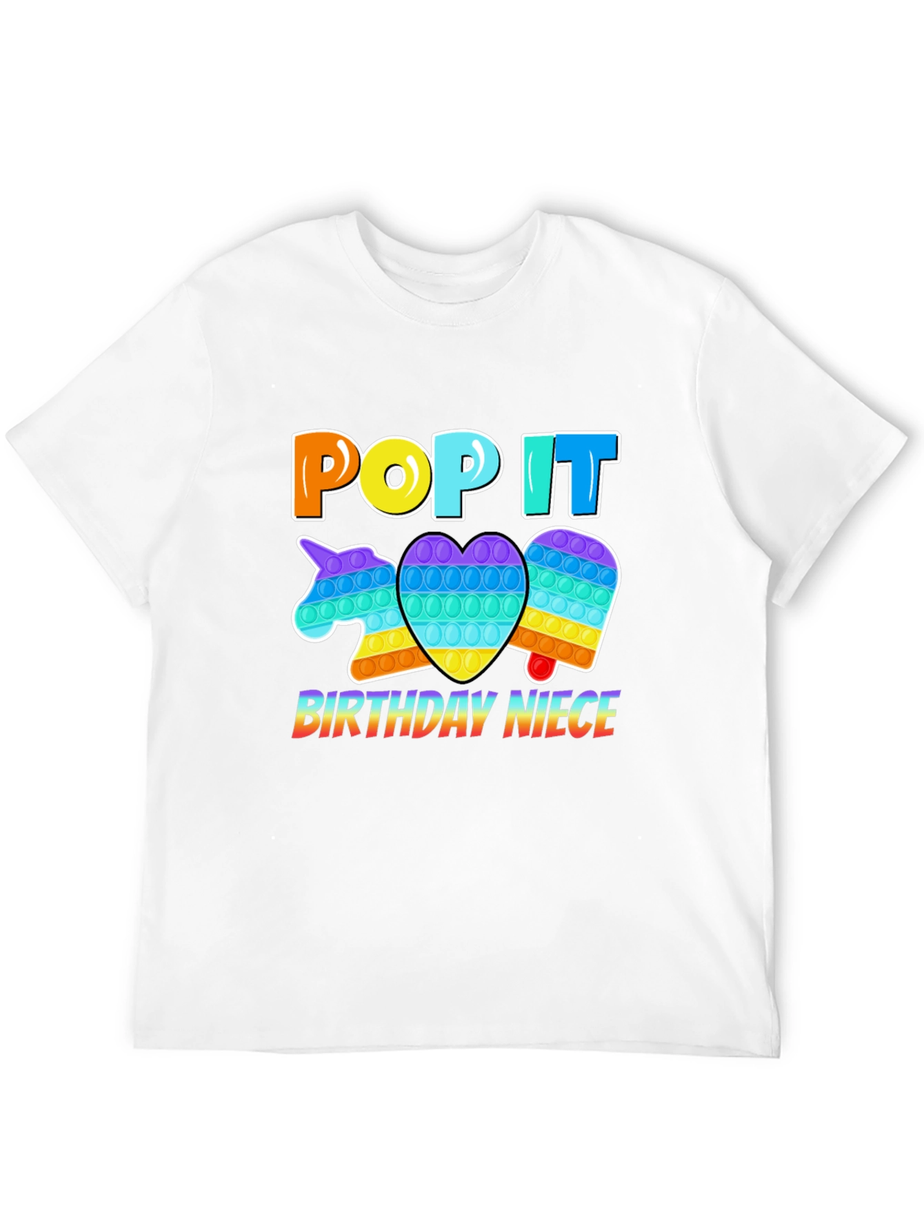 Pop It Birthday Niece T-Shirt