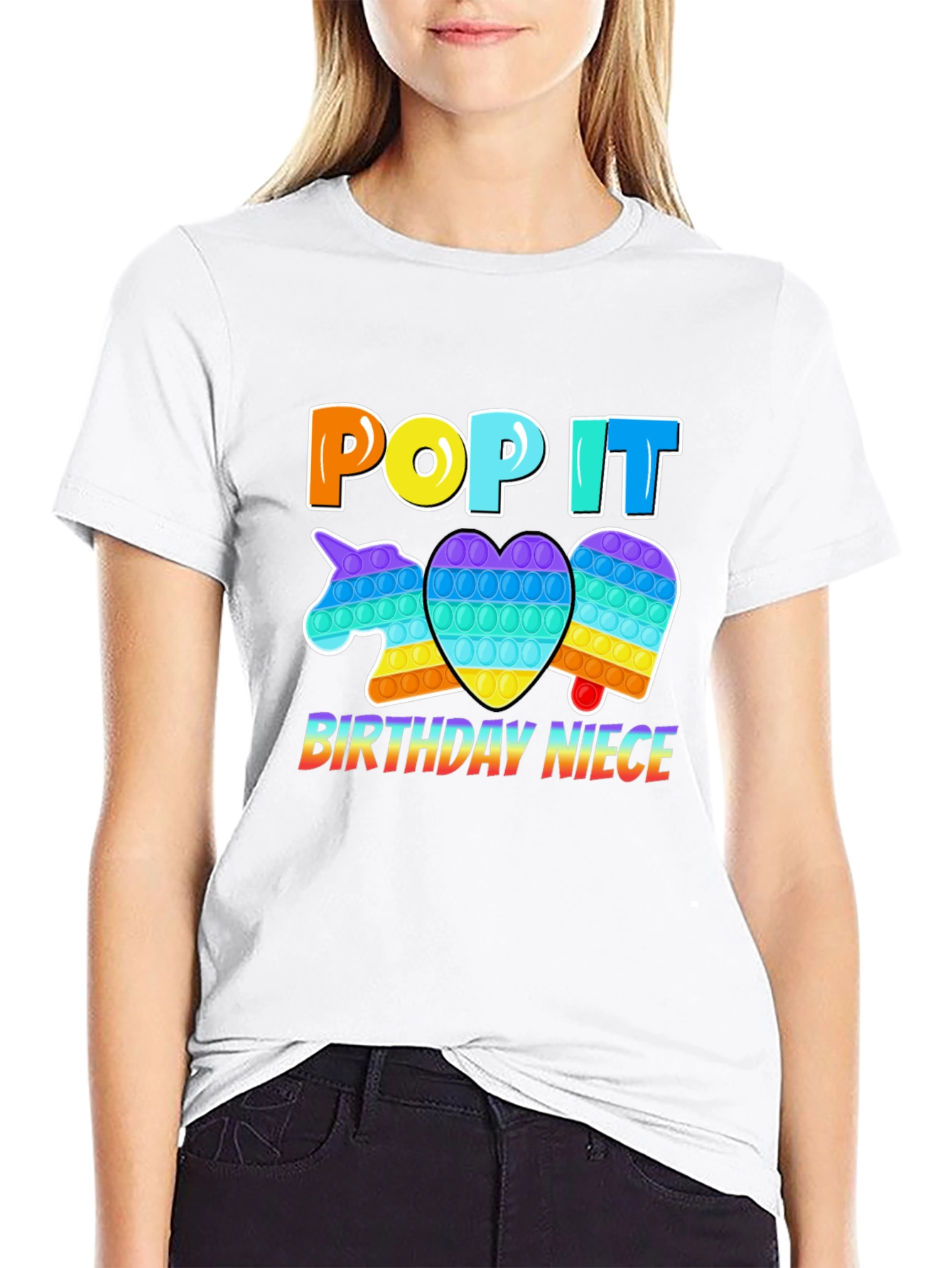 Pop It Birthday Niece T-Shirt