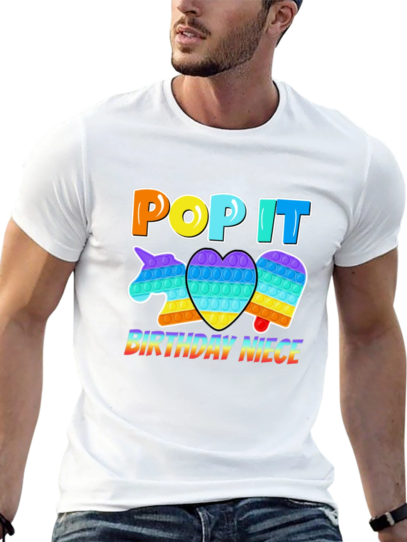Pop It Birthday Niece T-Shirt