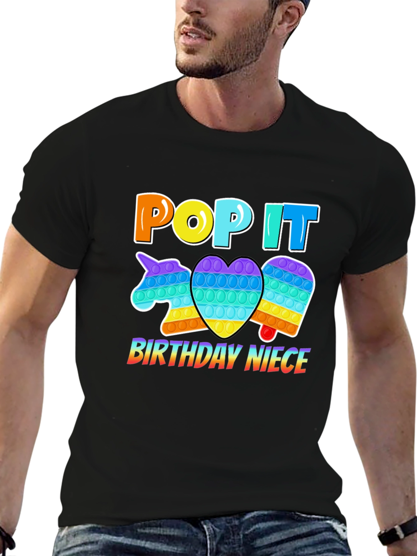 Pop It Birthday Niece T-Shirt