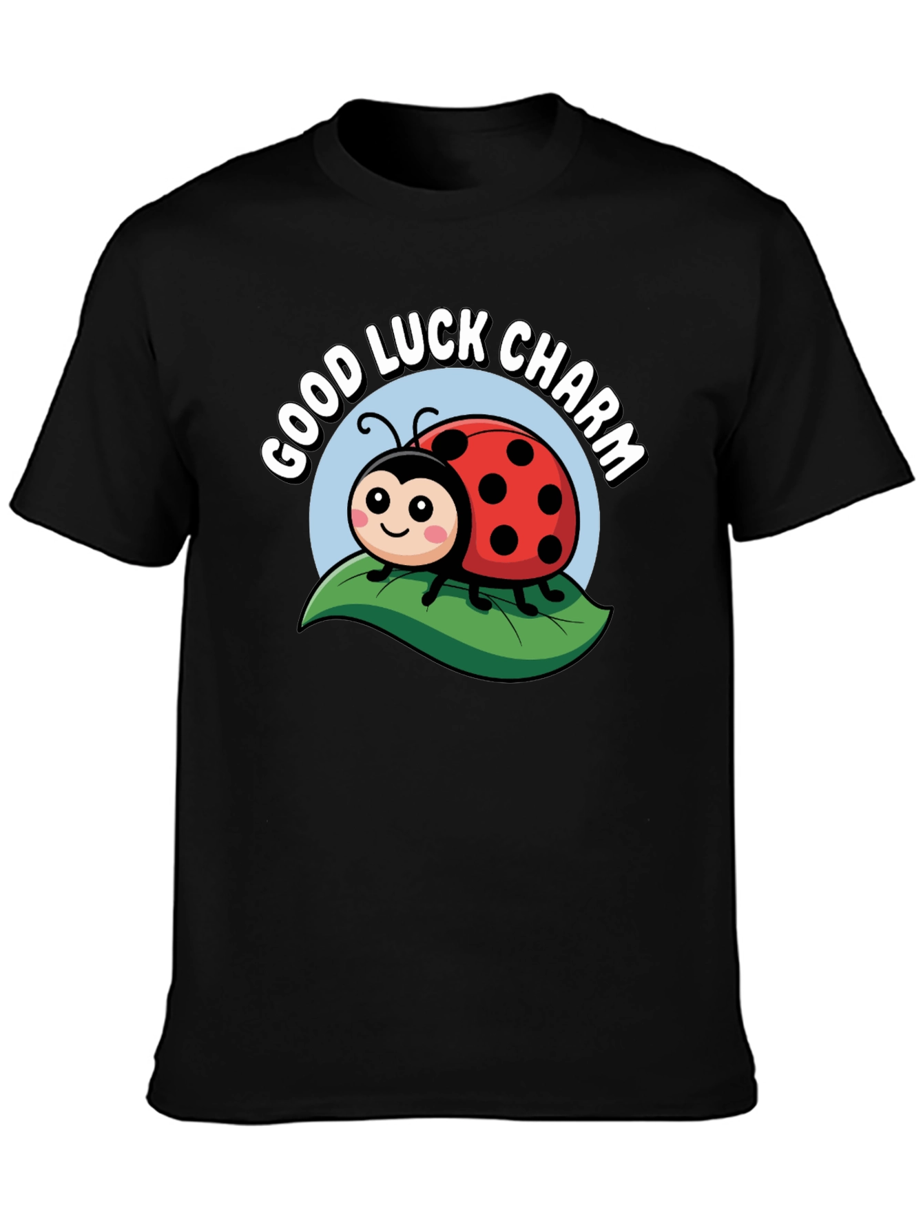 Good Luck Charm Ladybug Graphic Tee