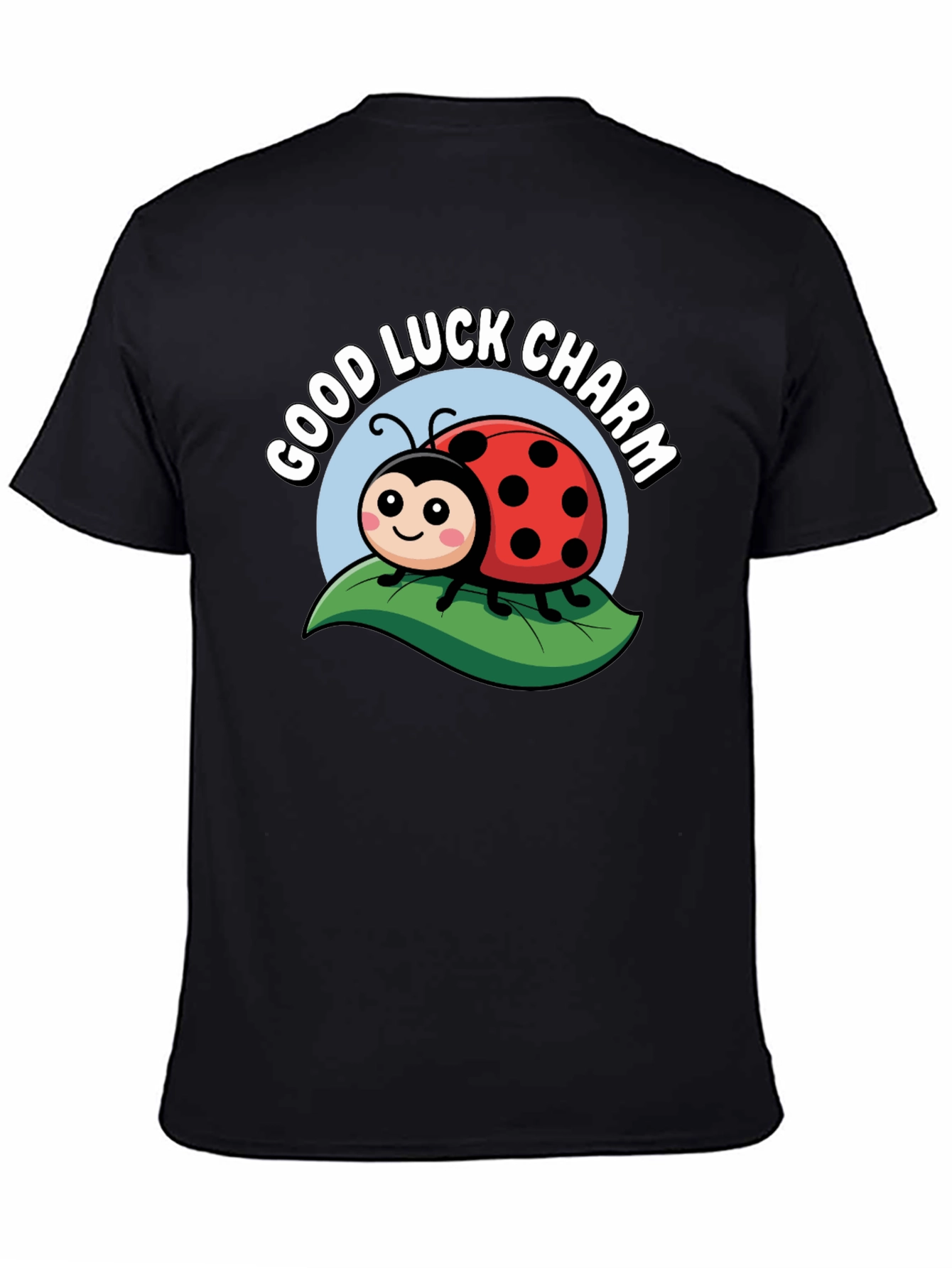 Good Luck Charm Ladybug Graphic Tee