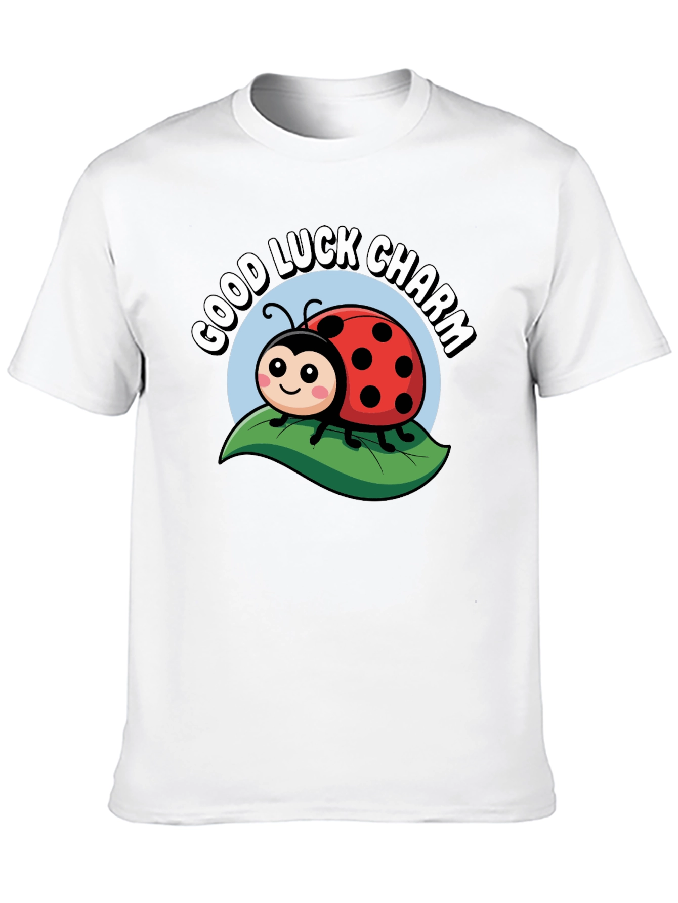 Good Luck Charm Ladybug Graphic Tee