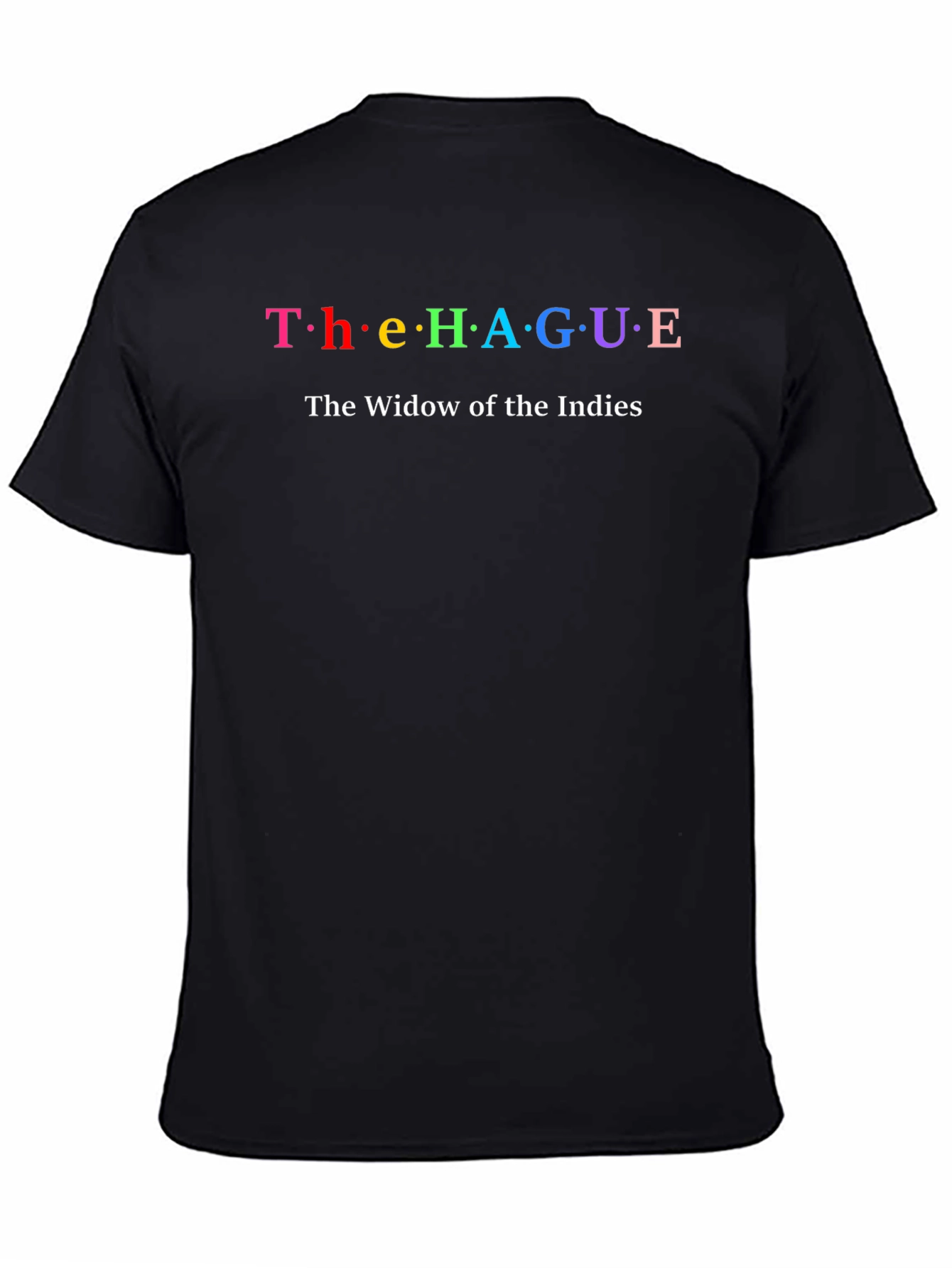 The Hague Rainbow Text T-Shirt