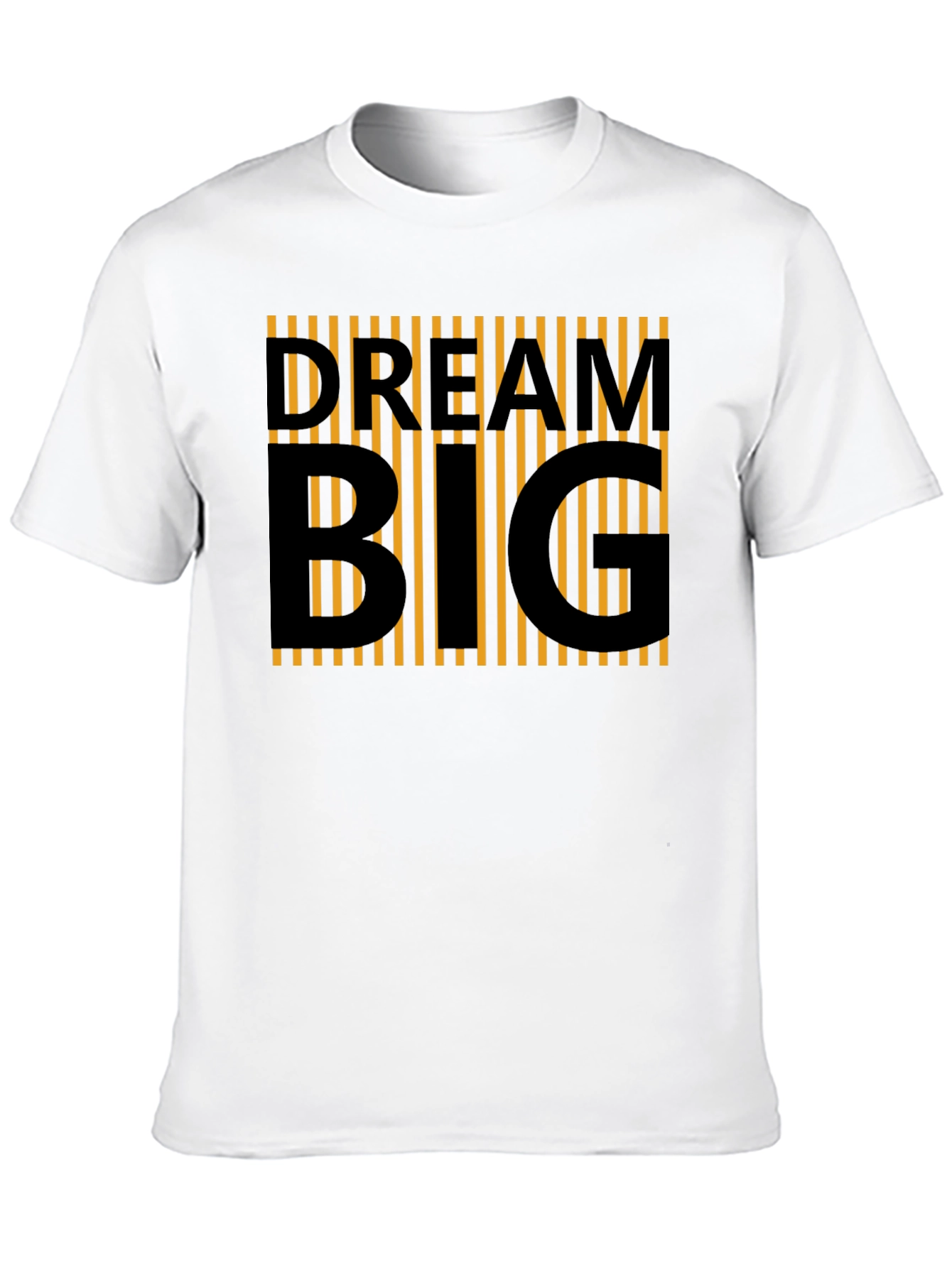 Dream Big Black Graphic T-Shirt