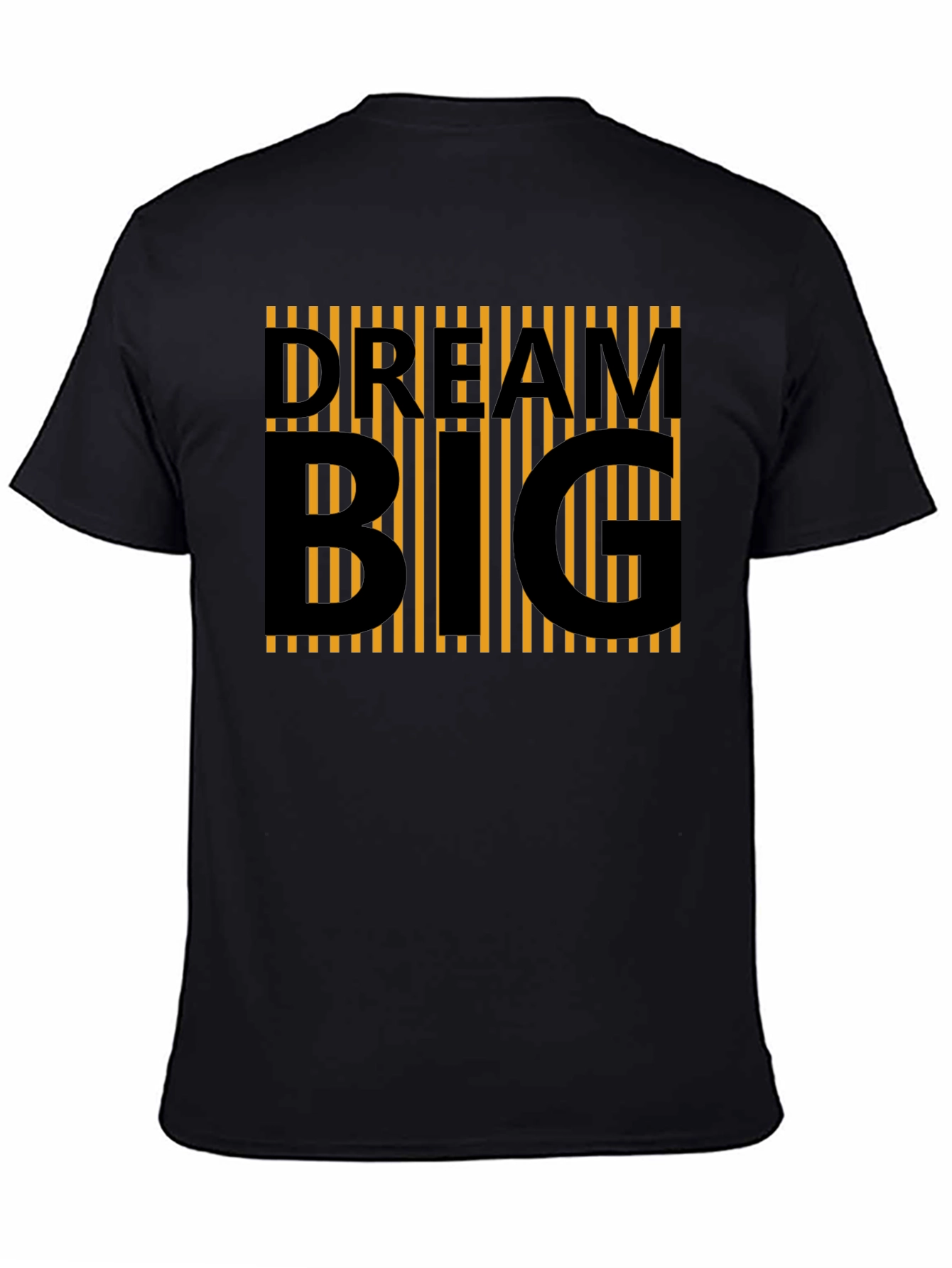 Dream Big Black Graphic T-Shirt