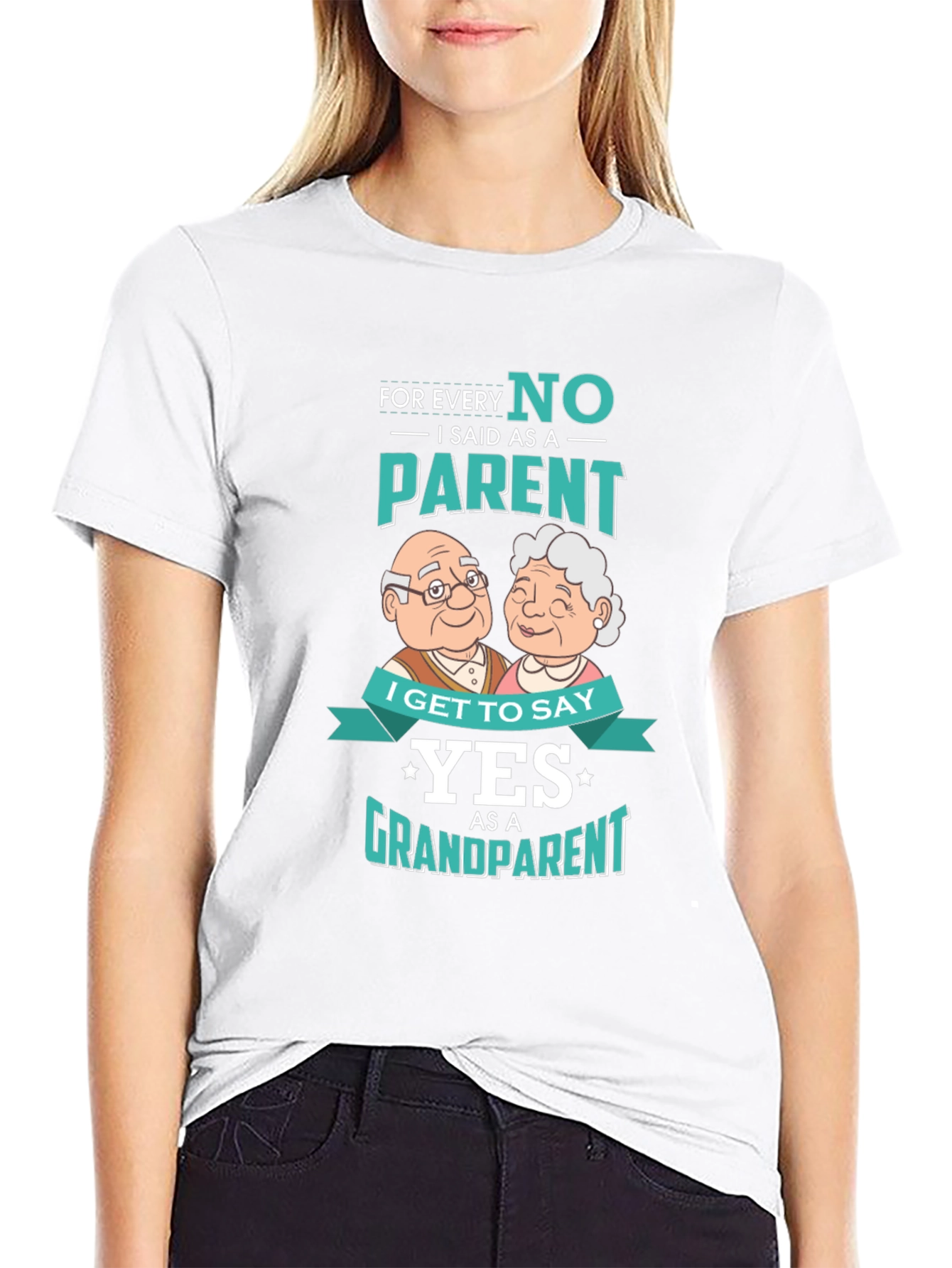 Grandparent Yes T-Shirt - Novelty Family Tee