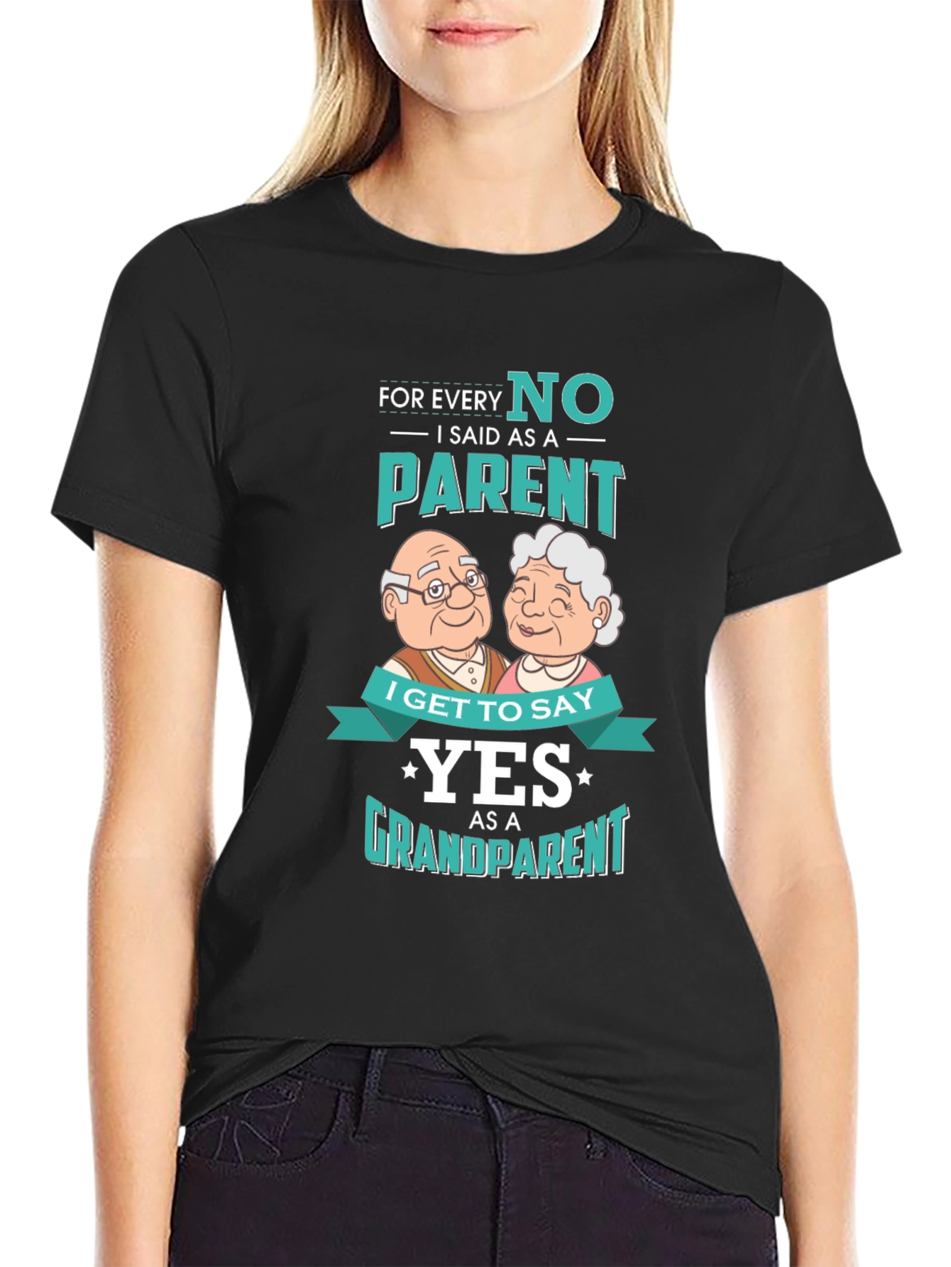 Grandparent Yes T-Shirt - Novelty Family Tee