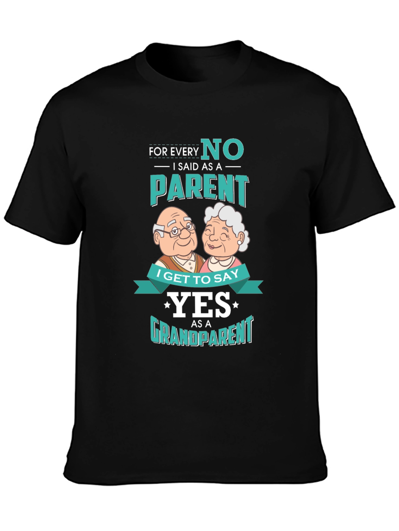 Grandparent Yes T-Shirt - Novelty Family Tee