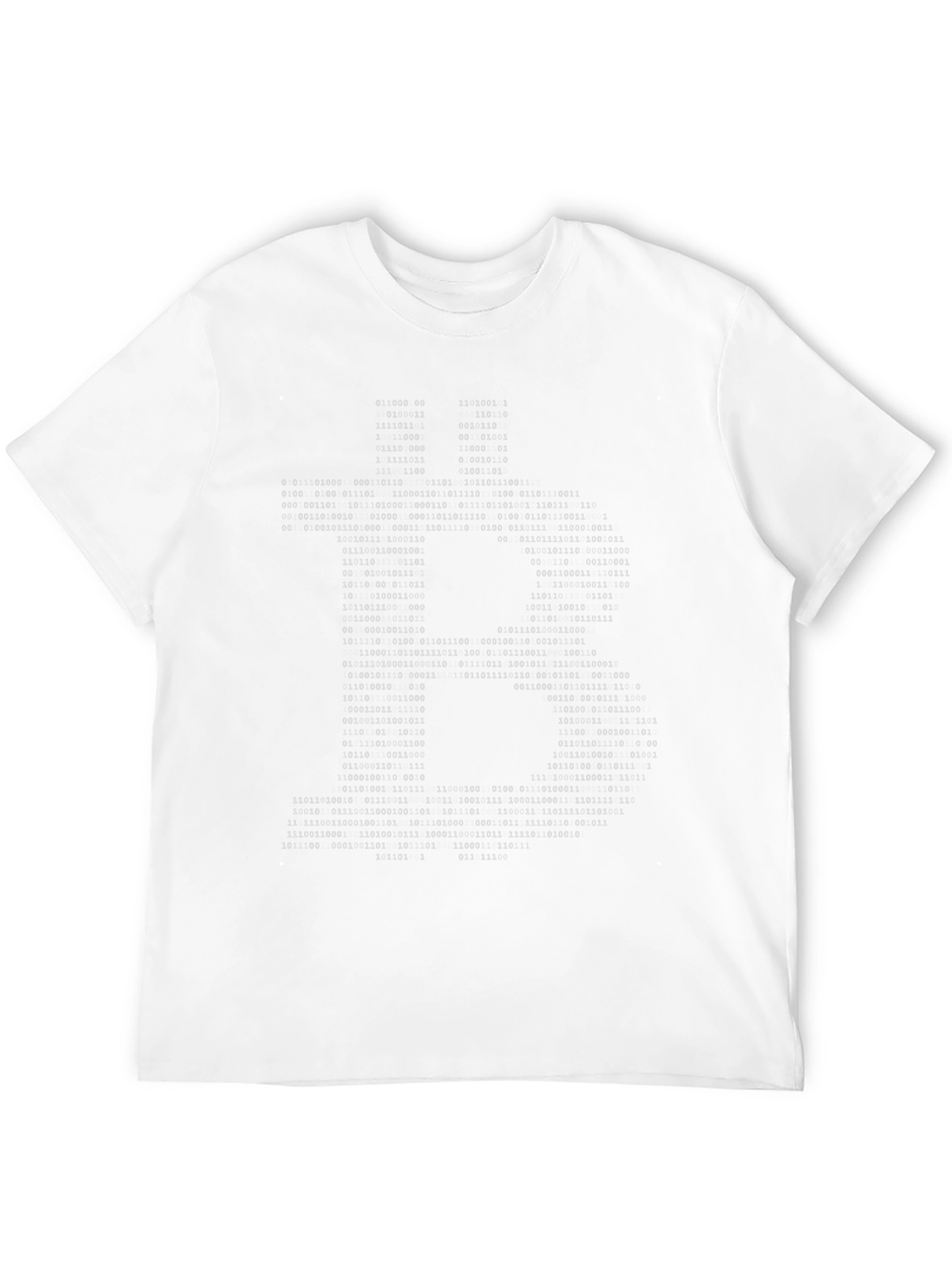 Bitcoin Binary Code Graphic T-Shirt