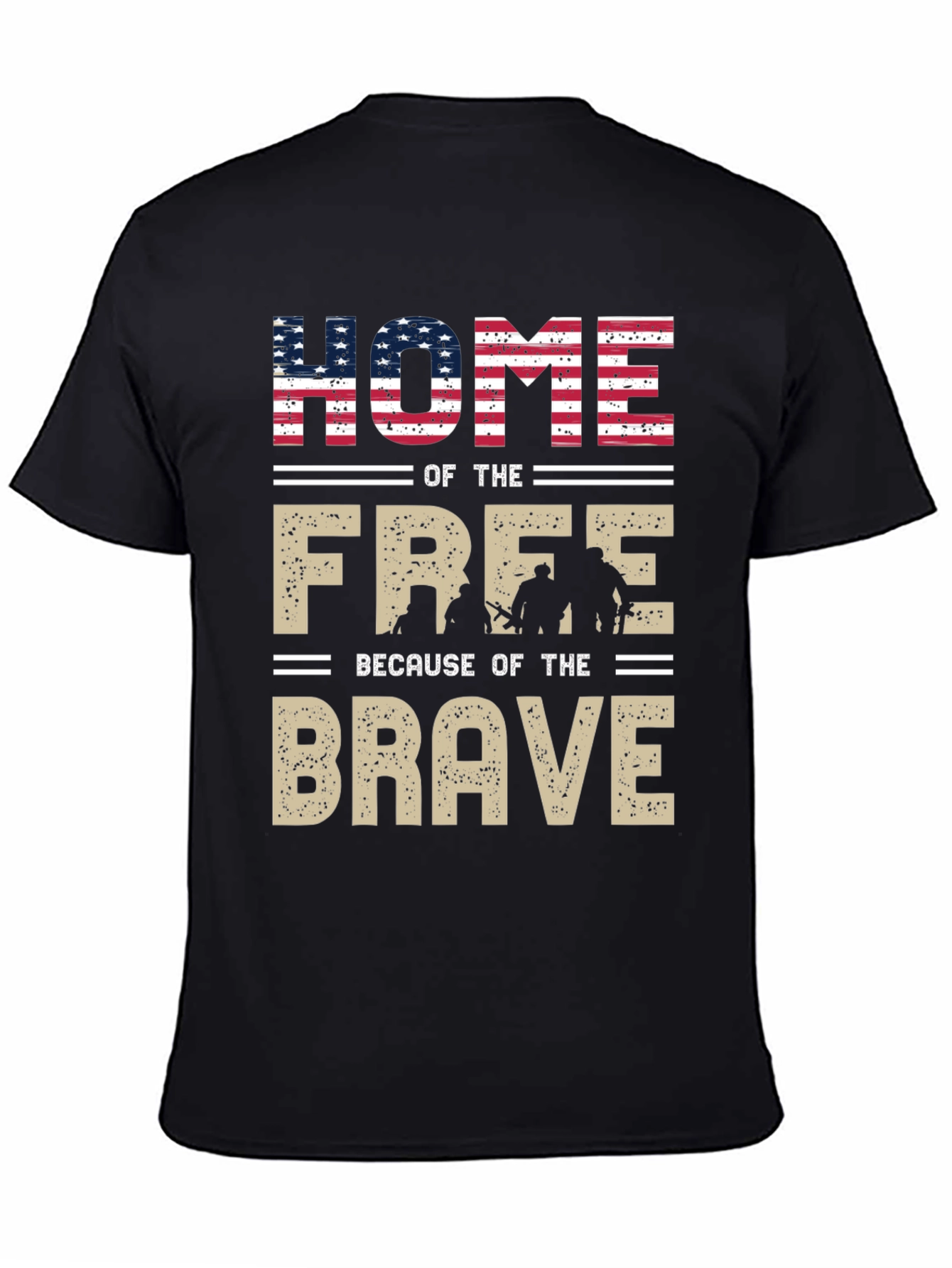 Home of the Free Patriotic T-Shirt