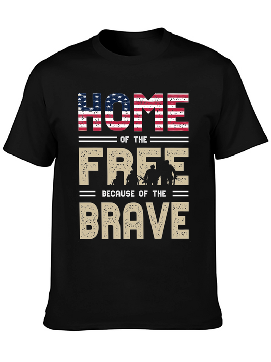 Home of the Free Patriotic T-Shirt