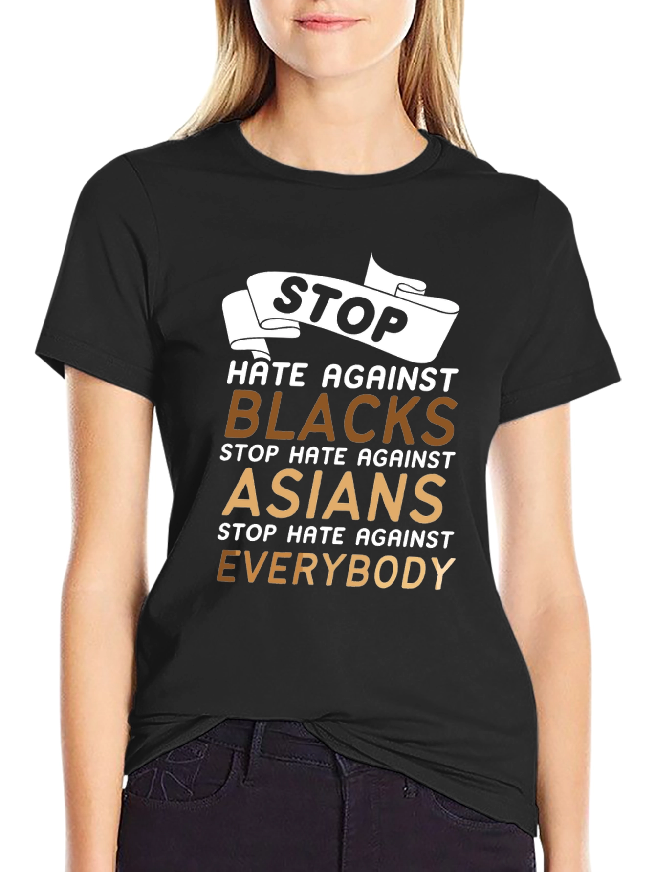 Stop Hate Against Everyone Equality T-Shirt