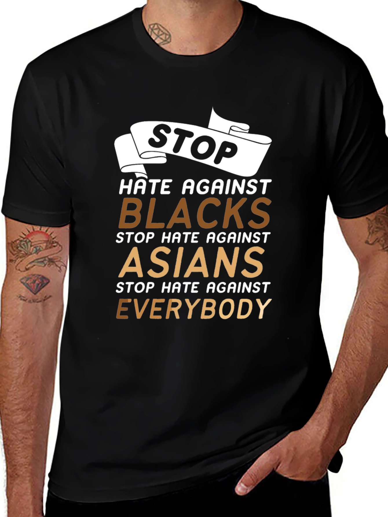 Stop Hate Against Everyone Equality T-Shirt