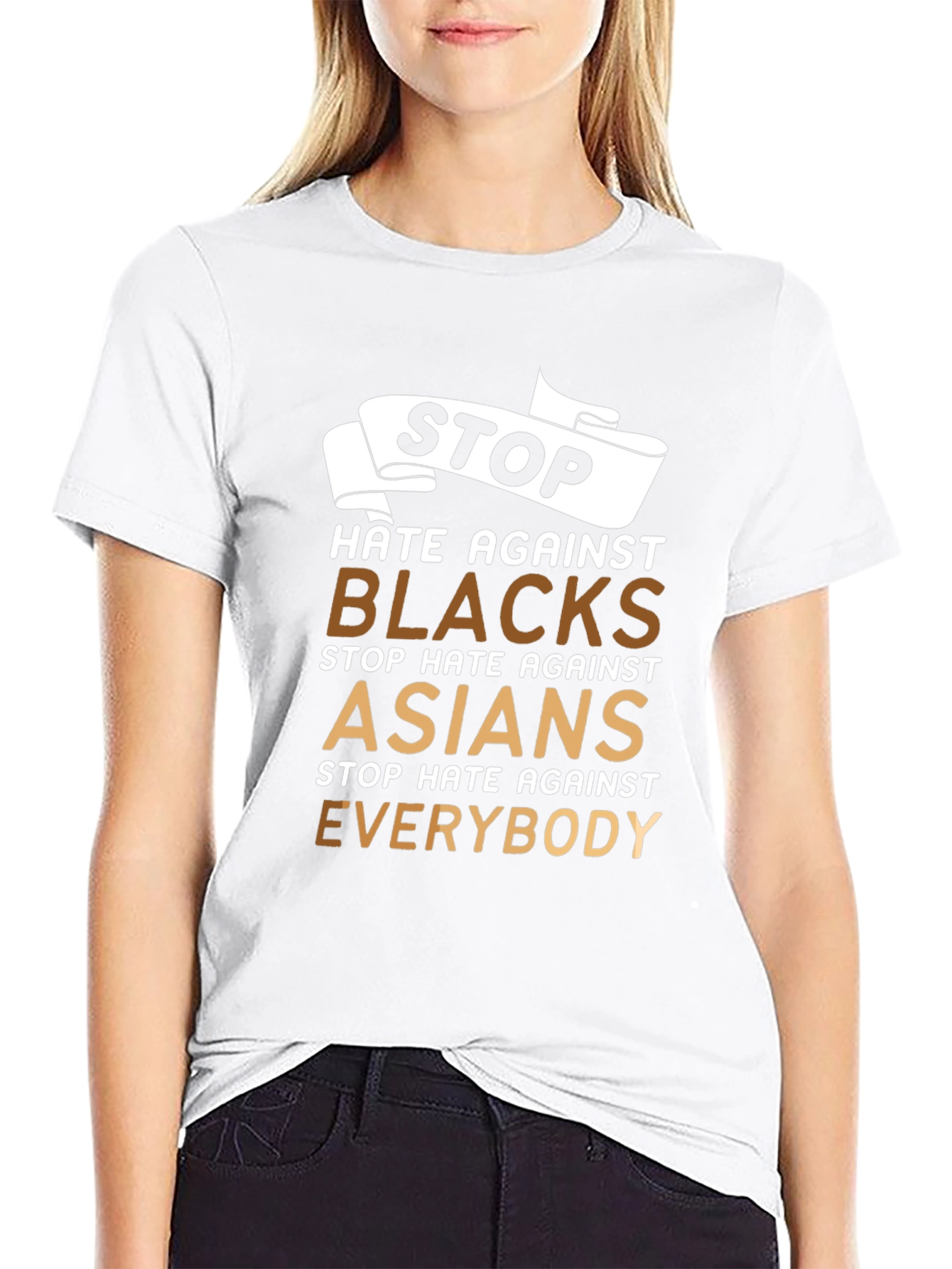 Stop Hate Against Everyone Equality T-Shirt