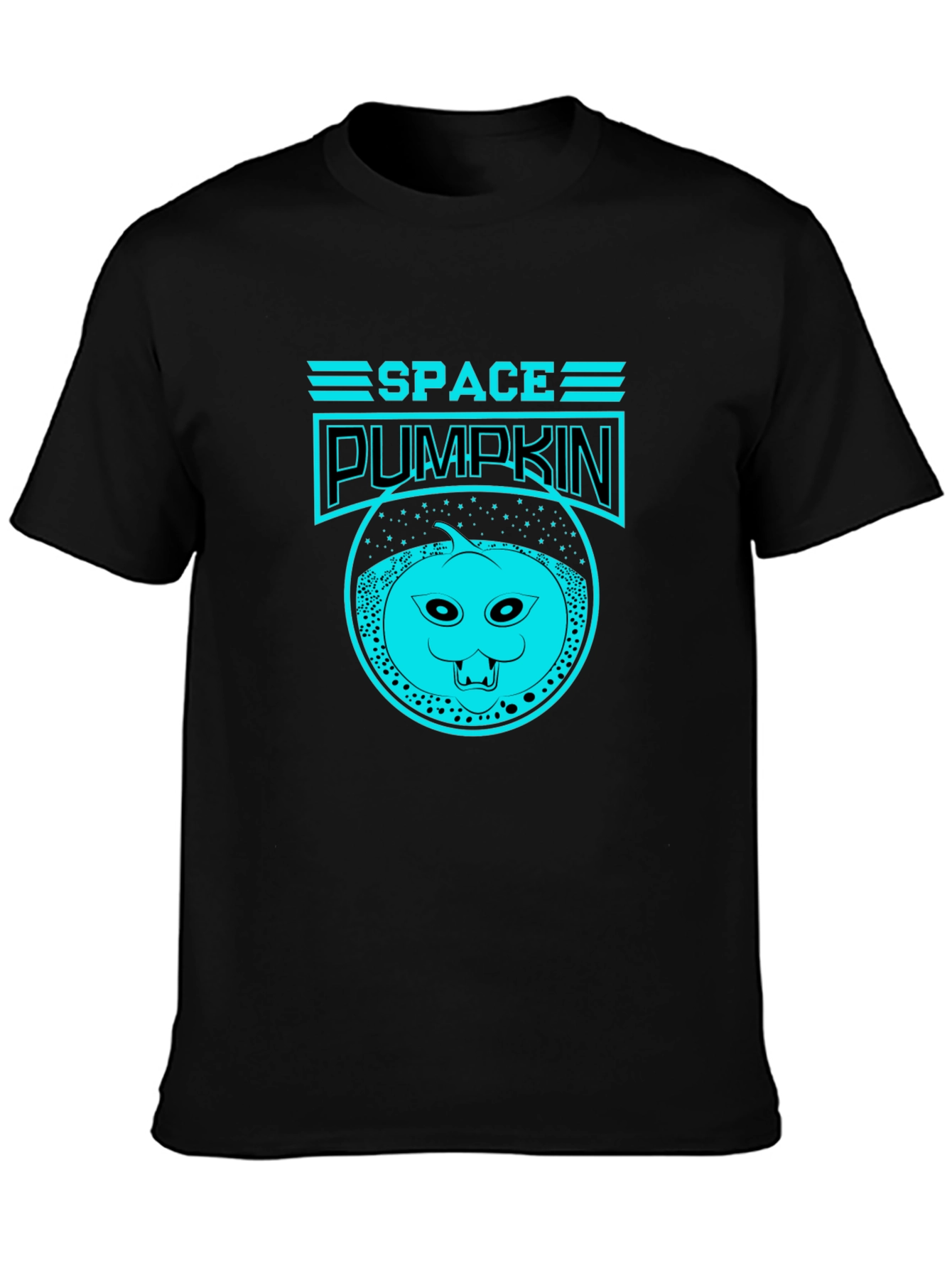 Space Pumpkin T-Shirt - Funky Graphic Tee