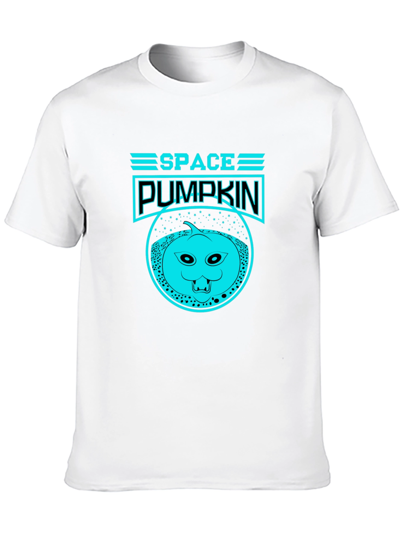 Space Pumpkin T-Shirt - Funky Graphic Tee