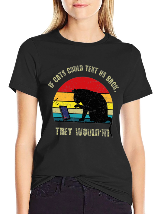 Sarcastic Cat Graphic Tee