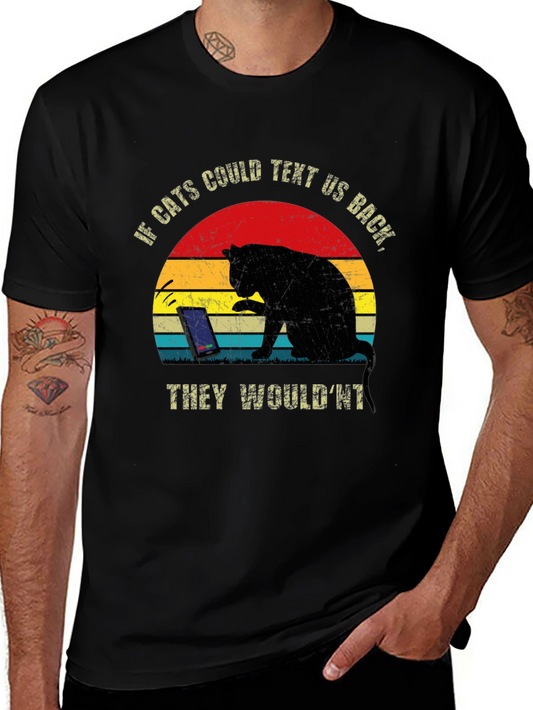 Sarcastic Cat Graphic Tee