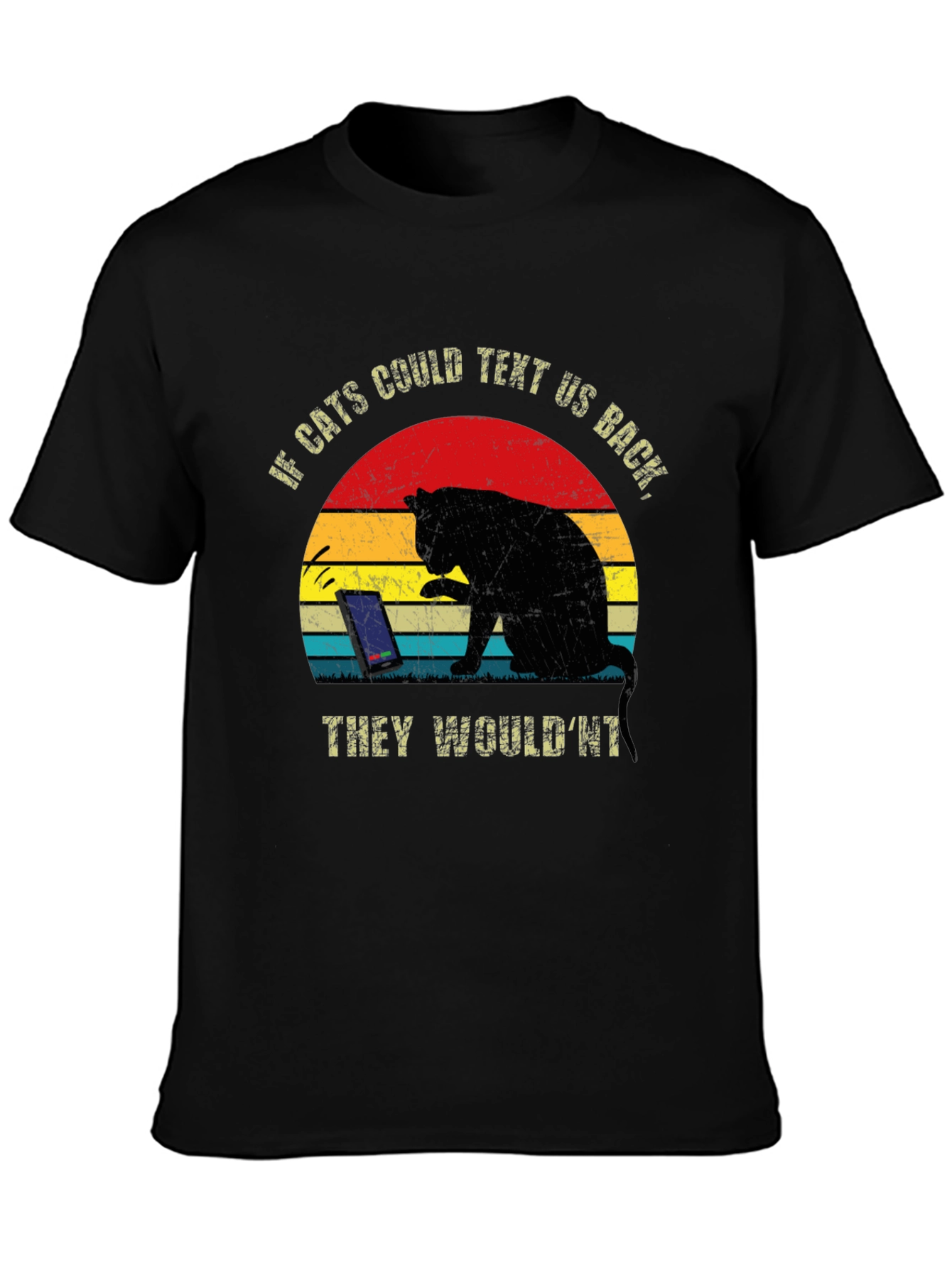 Sarcastic Cat Graphic Tee