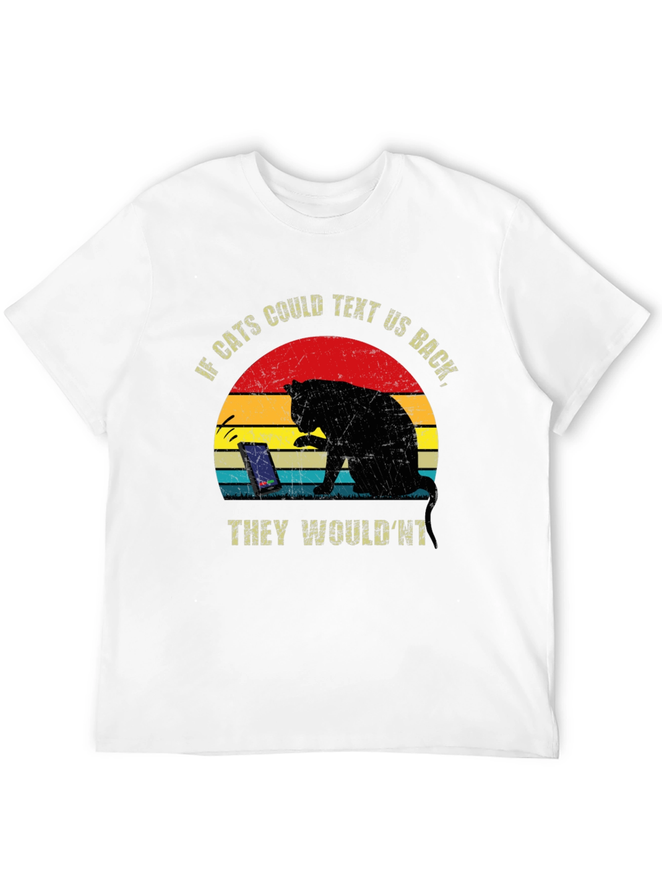 Sarcastic Cat Graphic Tee
