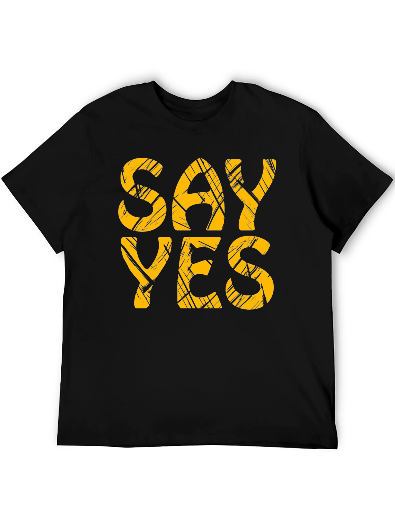 Say Yes T-Shirt - Bold Graphic Tee