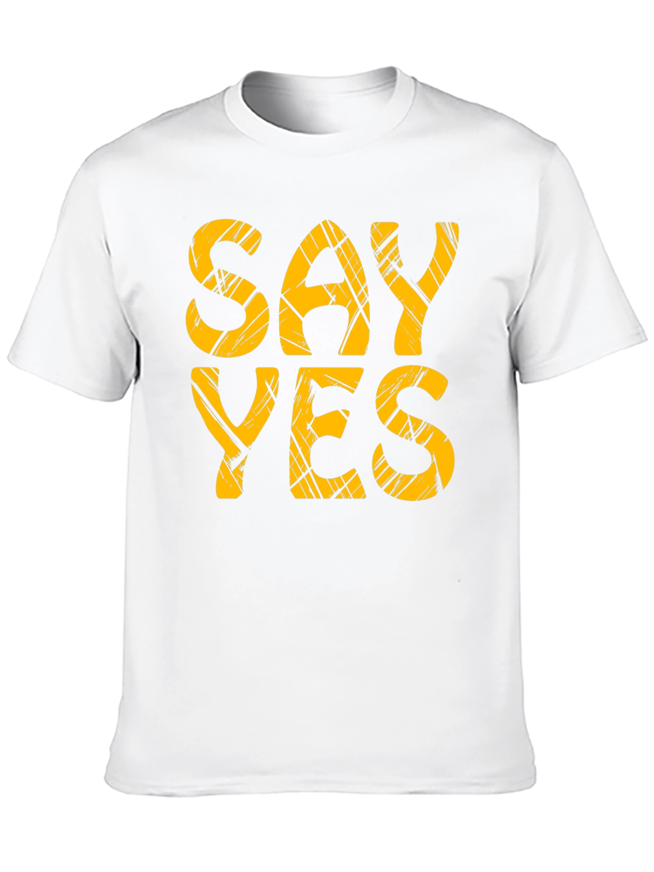 Say Yes T-Shirt - Bold Graphic Tee