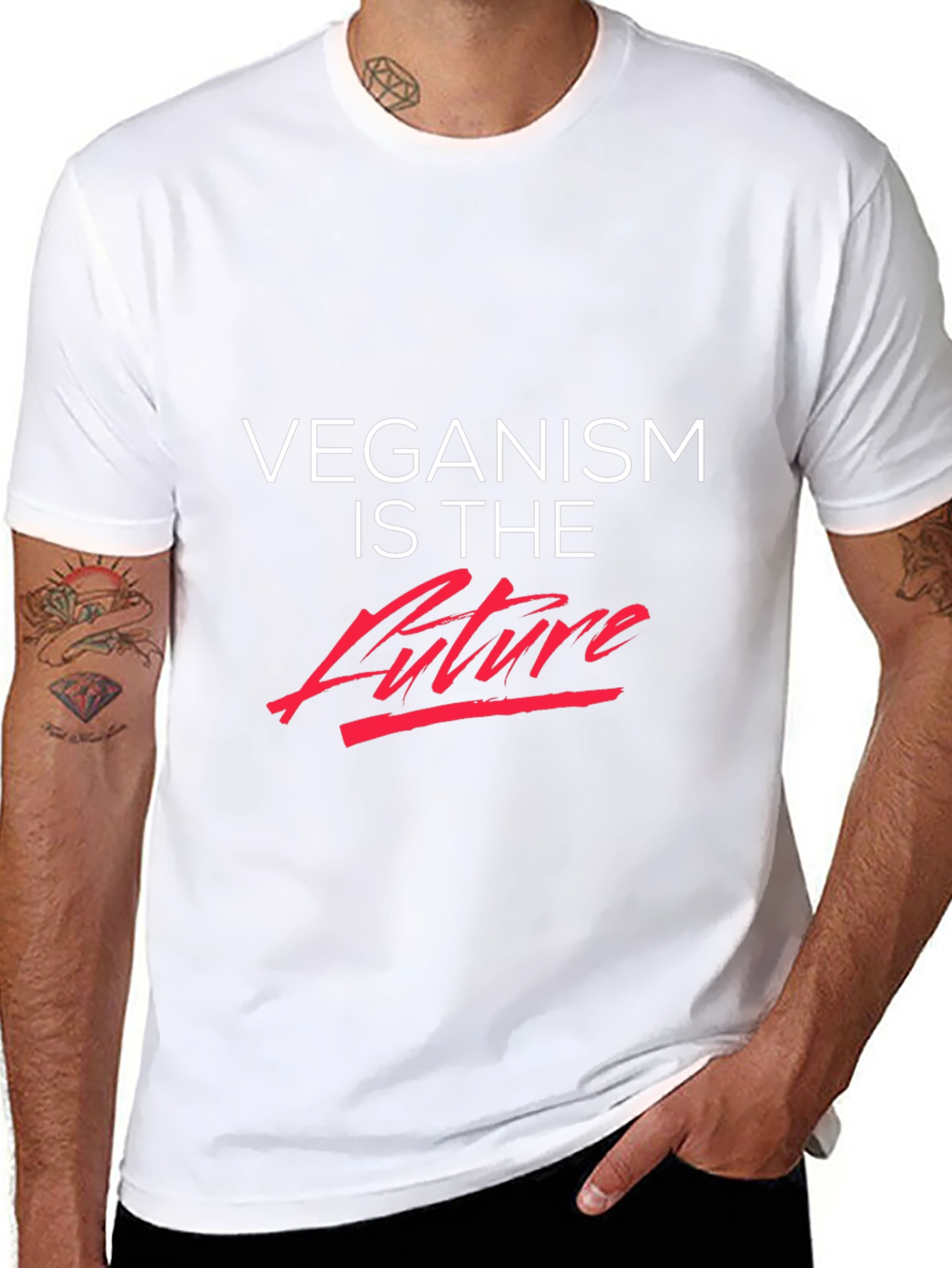 Veganism is the Future Graphic T-Shirt
