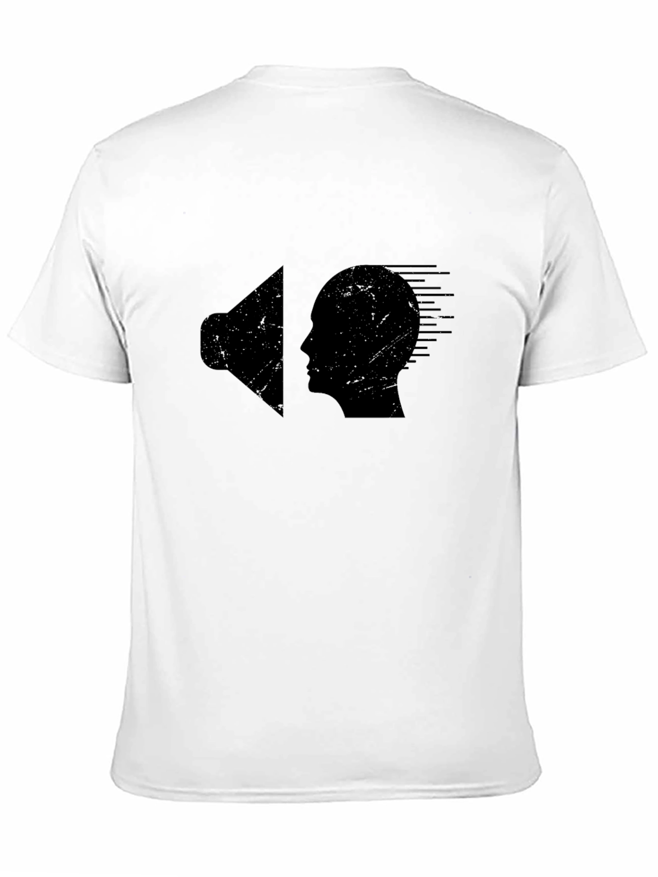 Sound Mind Mens Black Graphic Tee