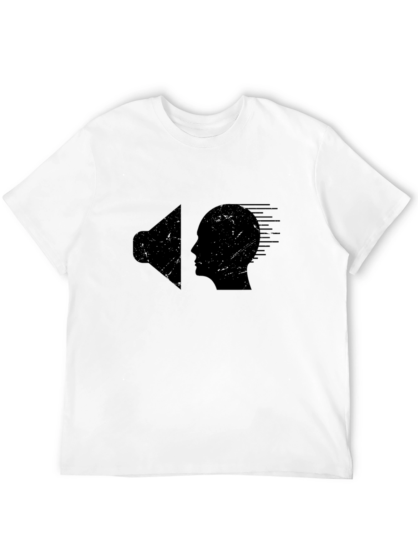 Sound Mind Mens Black Graphic Tee