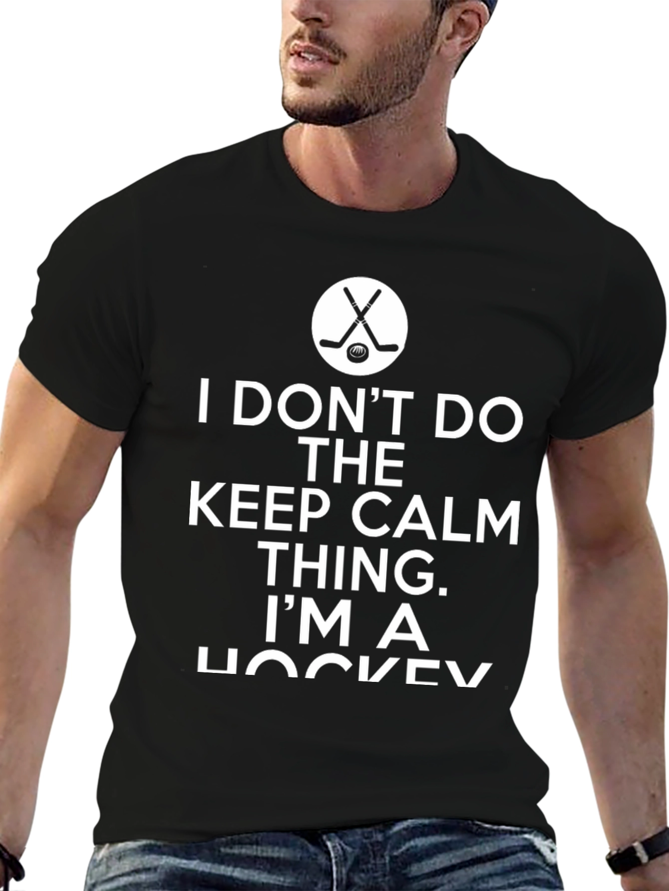I Dont Do the Keep Calm Hockey T-Shirt
