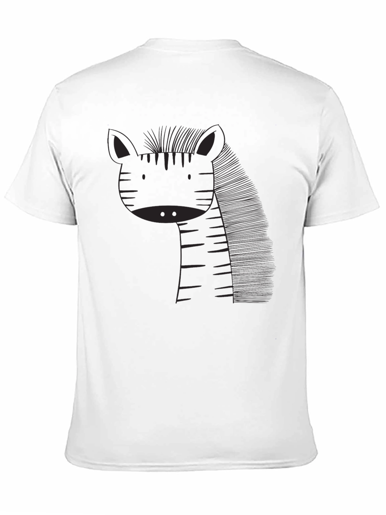 Zebra Graphic T-Shirt - Casual Style